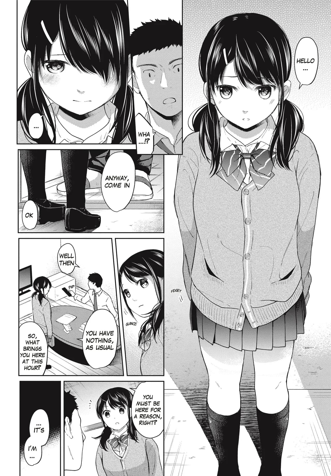 [Fumitsuki Sou] 1 Room Apartment + Highschool Girl Suddenly Living Together? Close Contact!? First Sex!!? Ch.1-11 [English] [Project-H] [Decensored] [Ongoing] page 111