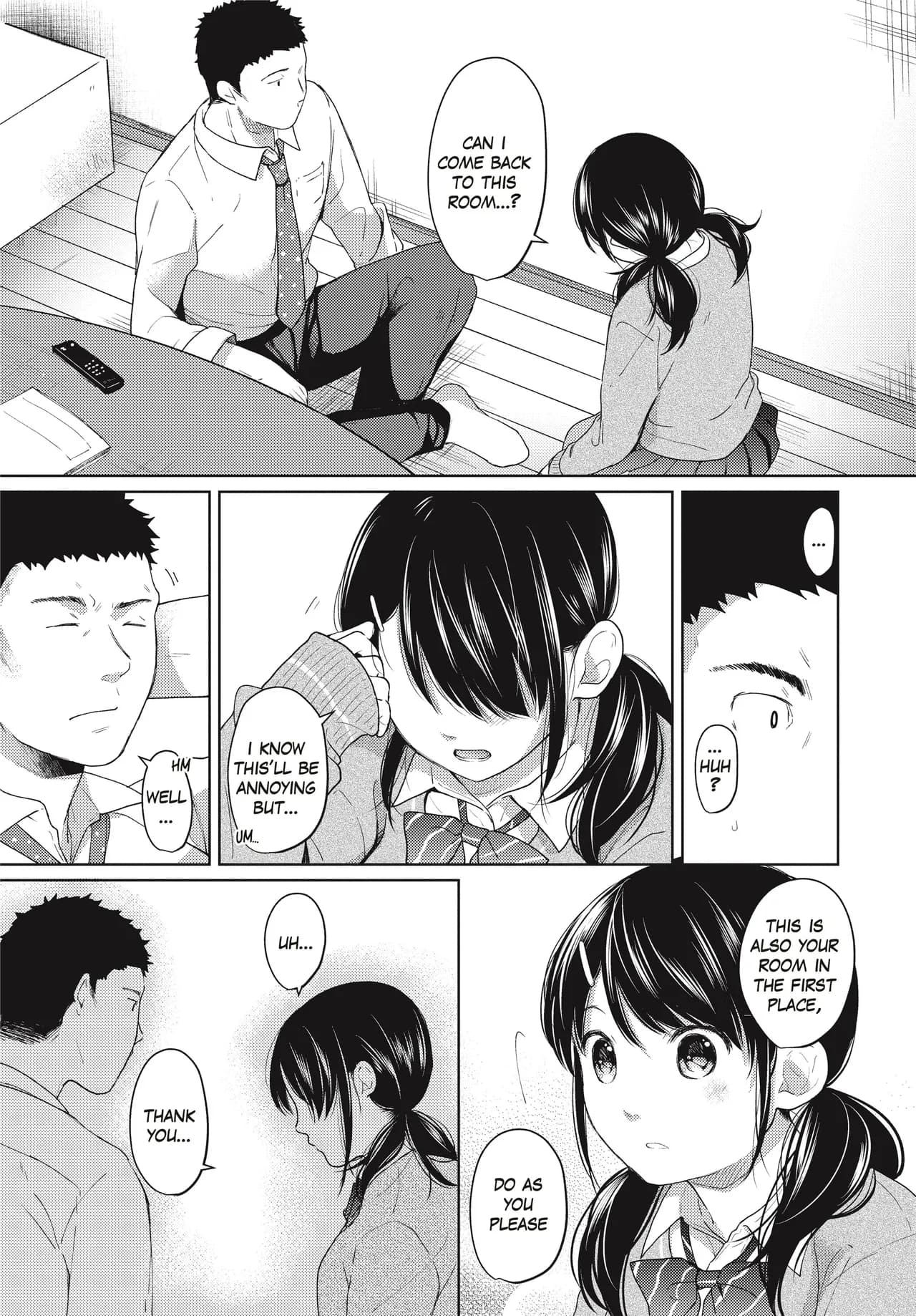 [Fumitsuki Sou] 1 Room Apartment + Highschool Girl Suddenly Living Together? Close Contact!? First Sex!!? Ch.1-11 [English] [Project-H] [Decensored] [Ongoing] page 112