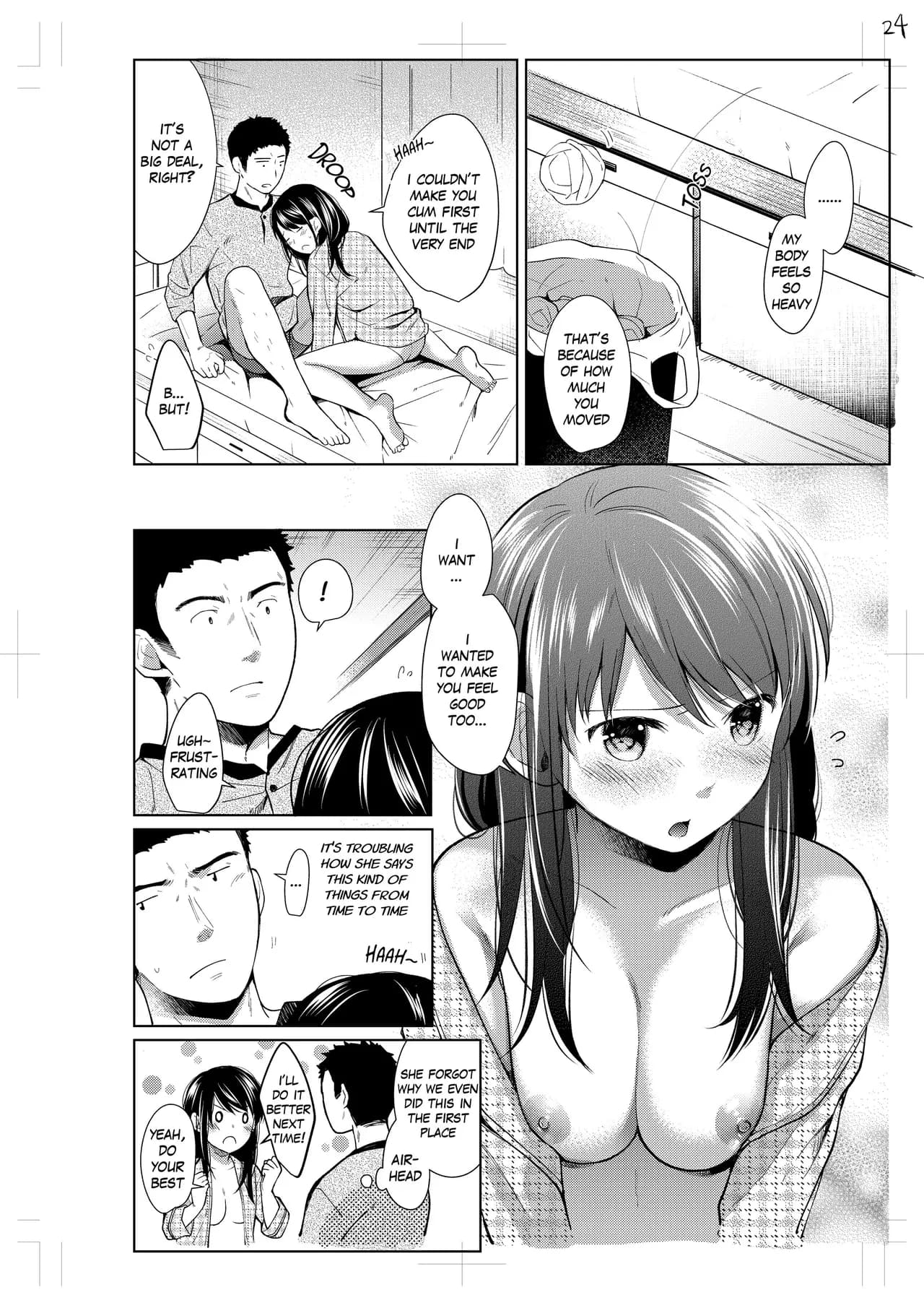 [Fumitsuki Sou] 1 Room Apartment + Highschool Girl Suddenly Living Together? Close Contact!? First Sex!!? Ch.1-11 [English] [Project-H] [Decensored] [Ongoing] page 181