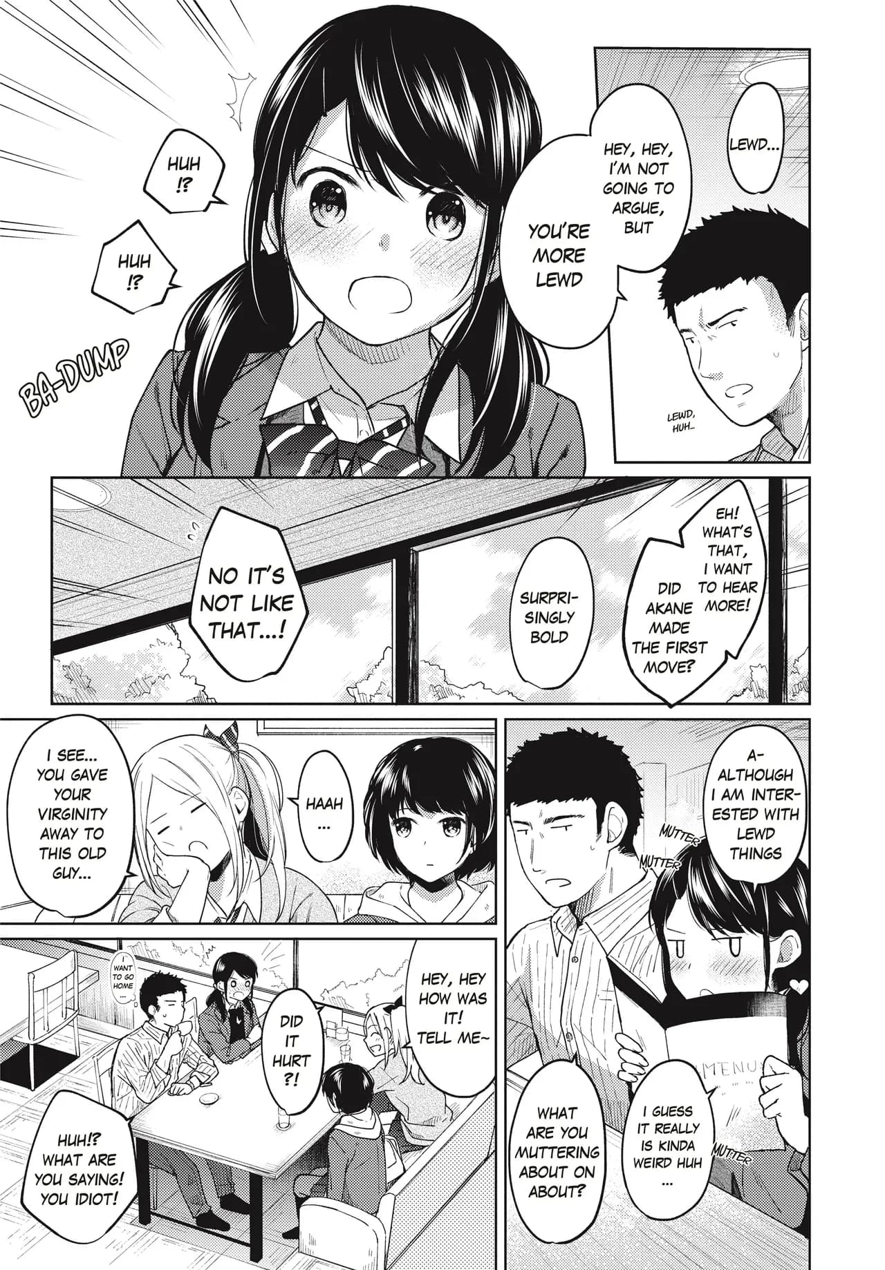 [Fumitsuki Sou] 1 Room Apartment + Highschool Girl Suddenly Living Together? Close Contact!? First Sex!!? Ch.1-11 [English] [Project-H] [Decensored] [Ongoing] page 188