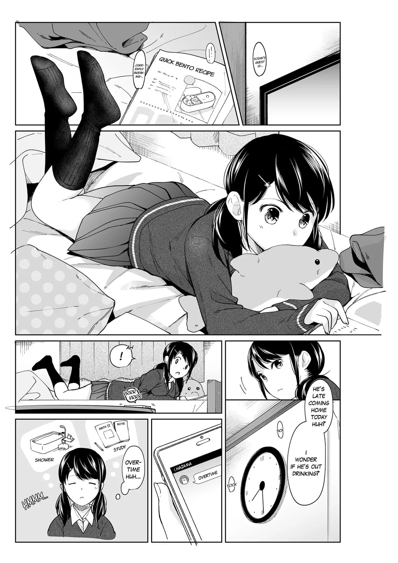 [Fumitsuki Sou] 1 Room Apartment + Highschool Girl Suddenly Living Together? Close Contact!? First Sex!!? Ch.1-11 [English] [Project-H] [Decensored] [Ongoing] page 210