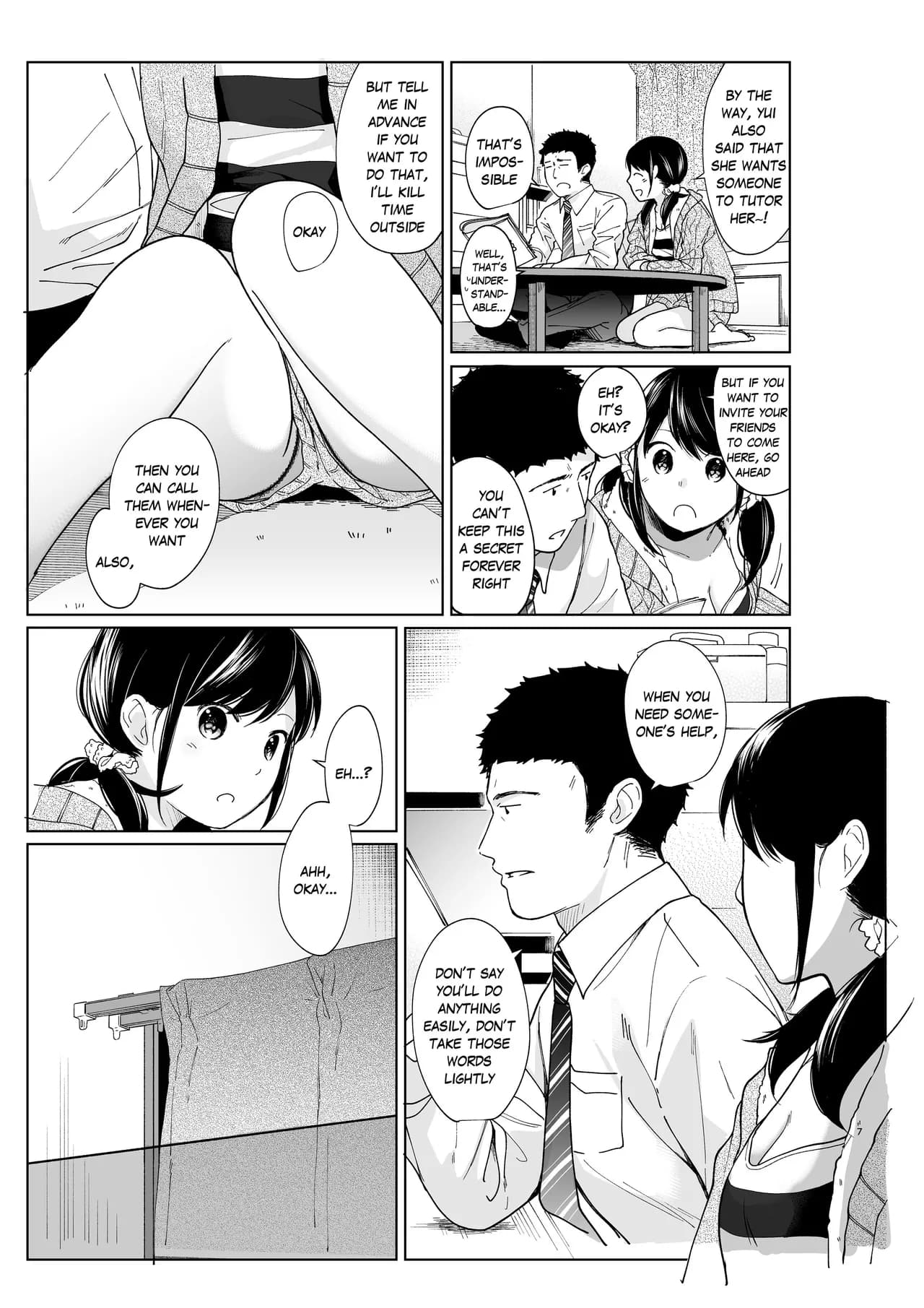 [Fumitsuki Sou] 1 Room Apartment + Highschool Girl Suddenly Living Together? Close Contact!? First Sex!!? Ch.1-11 [English] [Project-H] [Decensored] [Ongoing] page 242