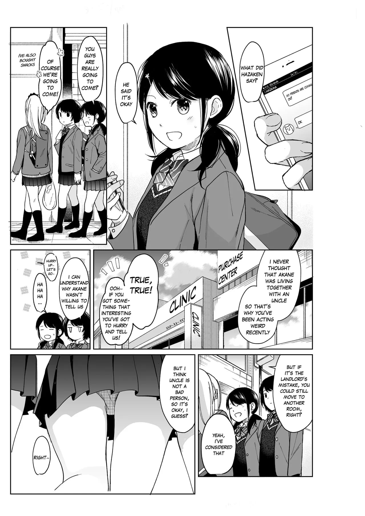 [Fumitsuki Sou] 1 Room Apartment + Highschool Girl Suddenly Living Together? Close Contact!? First Sex!!? Ch.1-11 [English] [Project-H] [Decensored] [Ongoing] page 261
