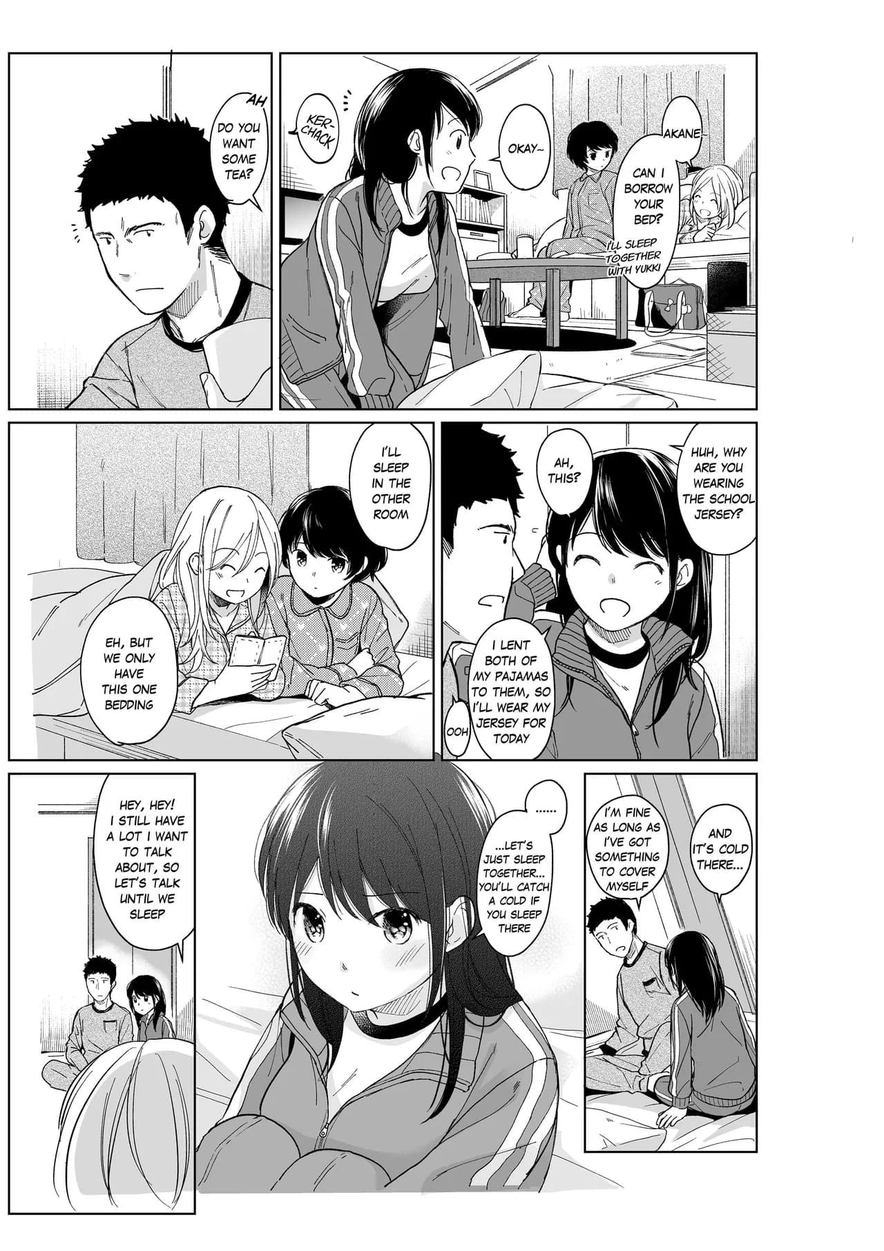 [Fumitsuki Sou] 1 Room Apartment + Highschool Girl Suddenly Living Together? Close Contact!? First Sex!!? Ch.1-11 [English] [Project-H] [Decensored] [Ongoing] page 267