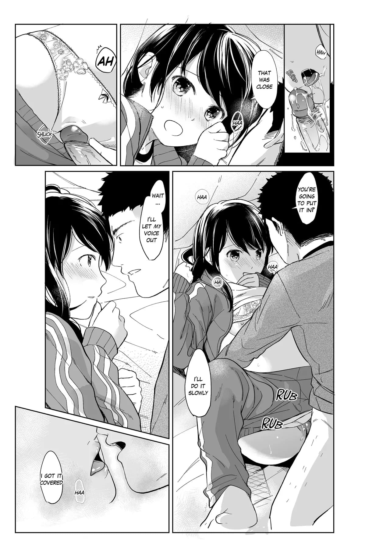 [Fumitsuki Sou] 1 Room Apartment + Highschool Girl Suddenly Living Together? Close Contact!? First Sex!!? Ch.1-11 [English] [Project-H] [Decensored] [Ongoing] page 277