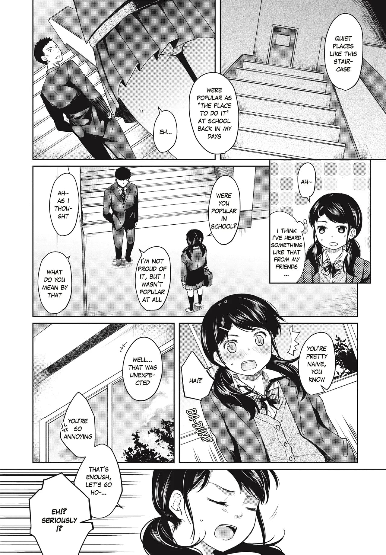 [Fumitsuki Sou] 1 Room Apartment + Highschool Girl Suddenly Living Together? Close Contact!? First Sex!!? Ch.1-11 [English] [Project-H] [Decensored] [Ongoing] page 33