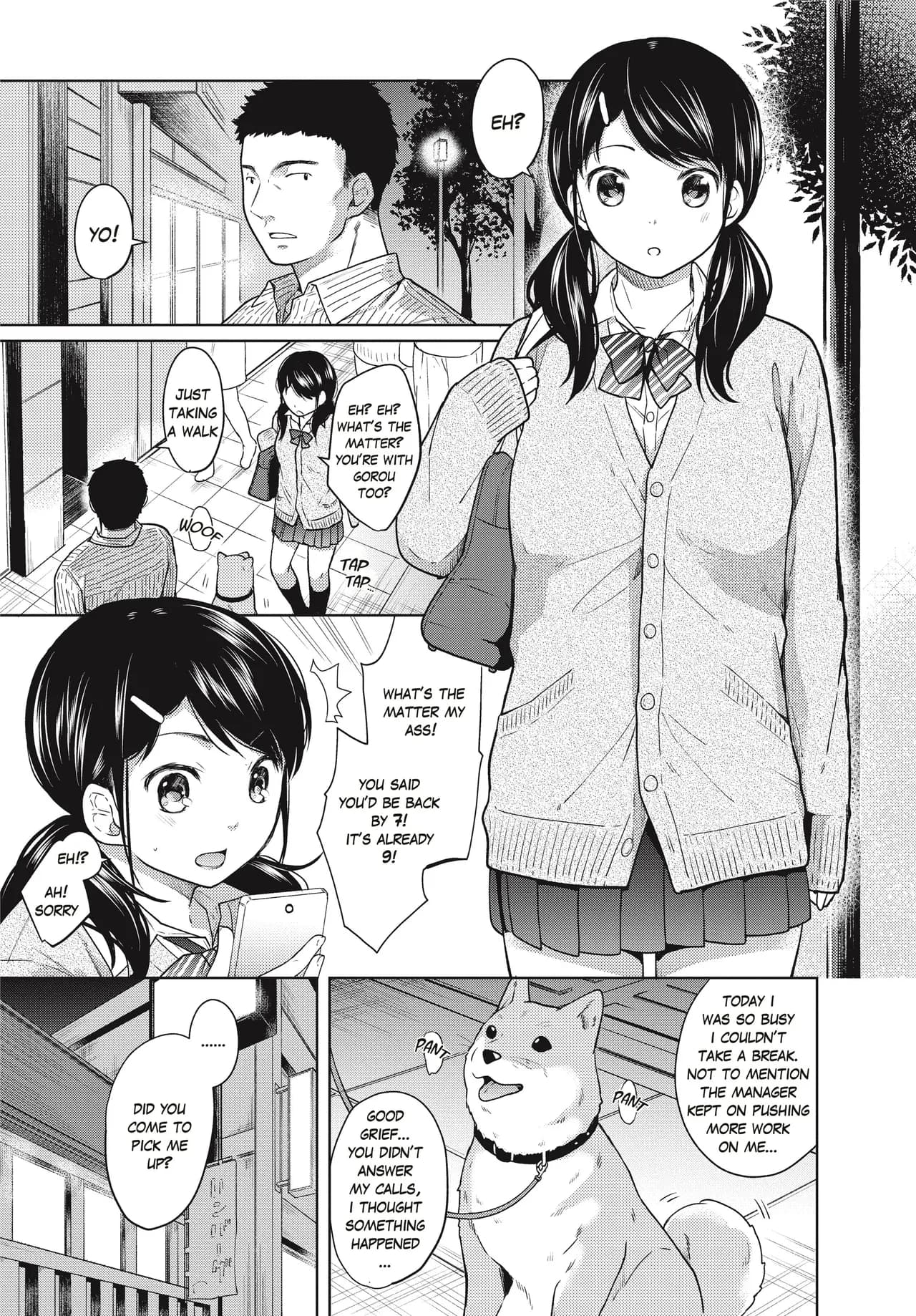 [Fumitsuki Sou] 1 Room Apartment + Highschool Girl Suddenly Living Together? Close Contact!? First Sex!!? Ch.1-11 [English] [Project-H] [Decensored] [Ongoing] page 55