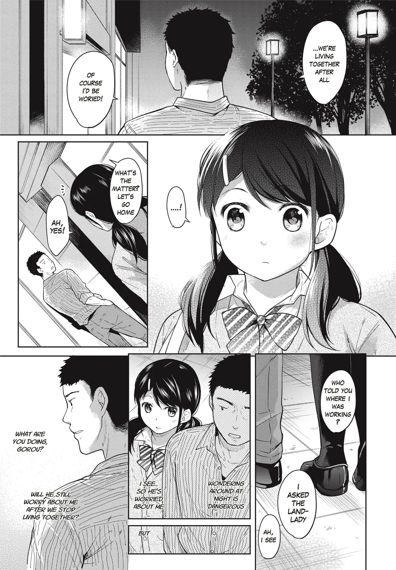 [Fumitsuki Sou] 1 Room Apartment + Highschool Girl Suddenly Living Together? Close Contact!? First Sex!!? Ch.1-11 [English] [Project-H] [Decensored] [Ongoing] page 56