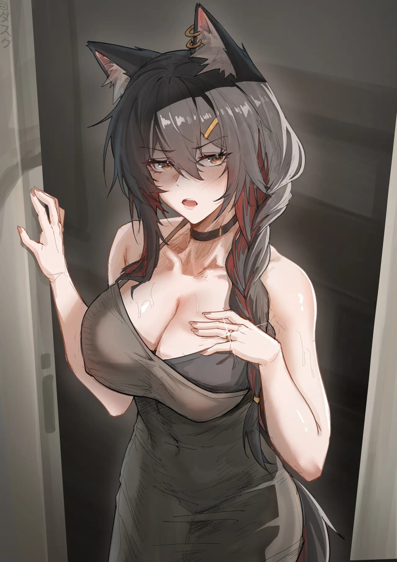 [KnightFault] 搬家后住在隔壁的人妻（？）德克萨斯 (Arknights) [Decensored] page 12