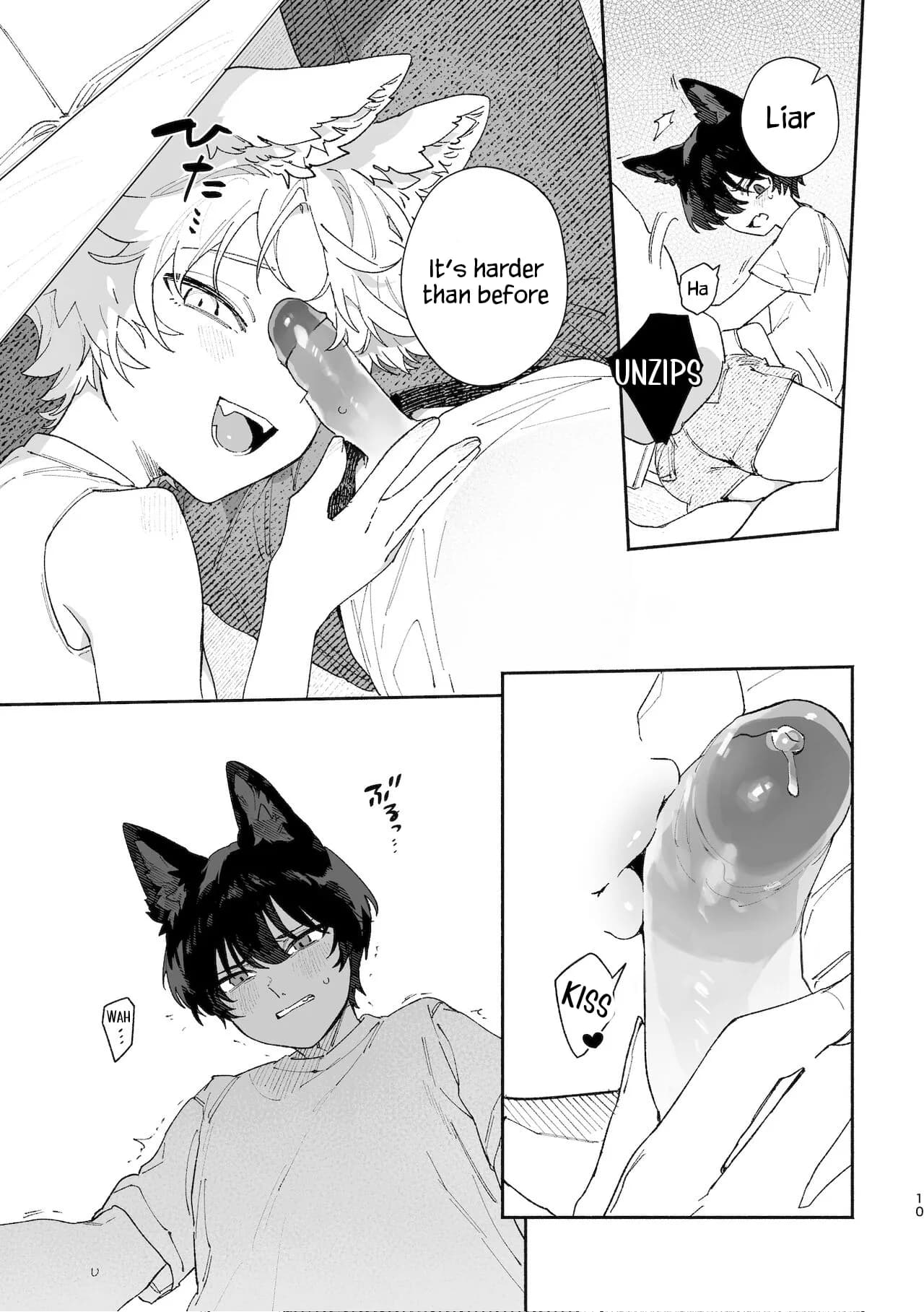 [usachanGet]Boys be Submissive. ~Coyote-chan x Kai Ken~ page 10