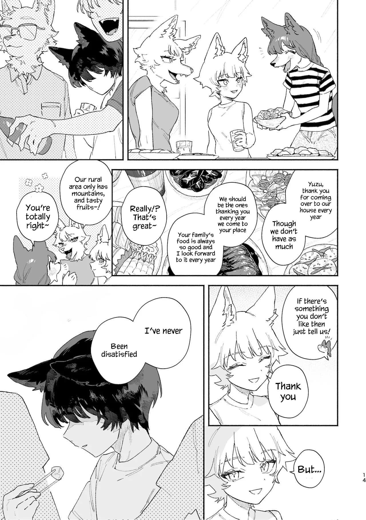 [usachanGet]Boys be Submissive. ~Coyote-chan x Kai Ken~ page 14