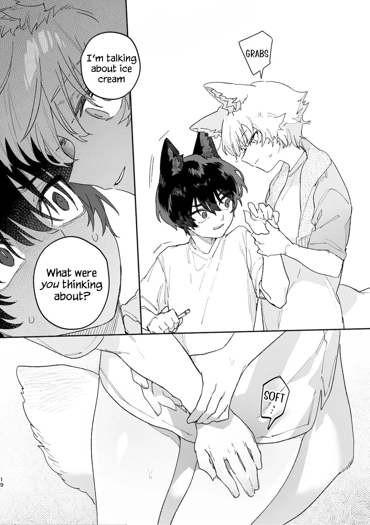 [usachanGet]Boys be Submissive. ~Coyote-chan x Kai Ken~ page 19