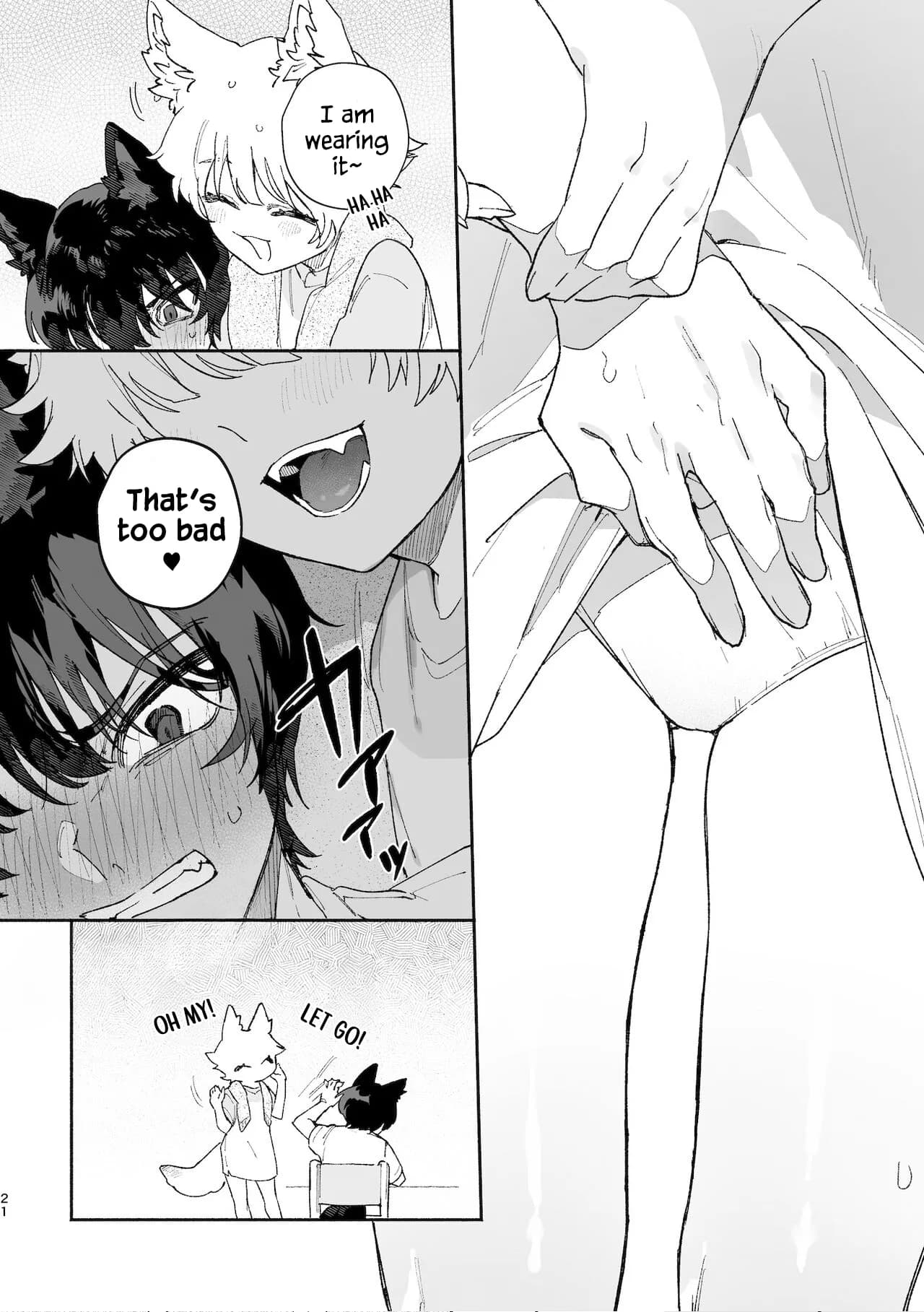 [usachanGet]Boys be Submissive. ~Coyote-chan x Kai Ken~ page 21