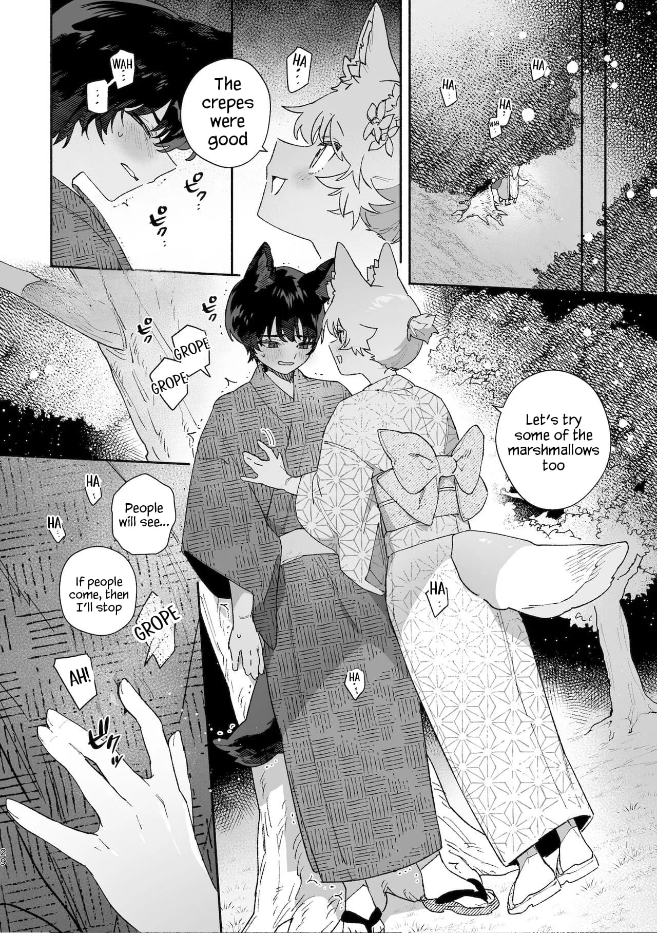 [usachanGet]Boys be Submissive. ~Coyote-chan x Kai Ken~ page 28