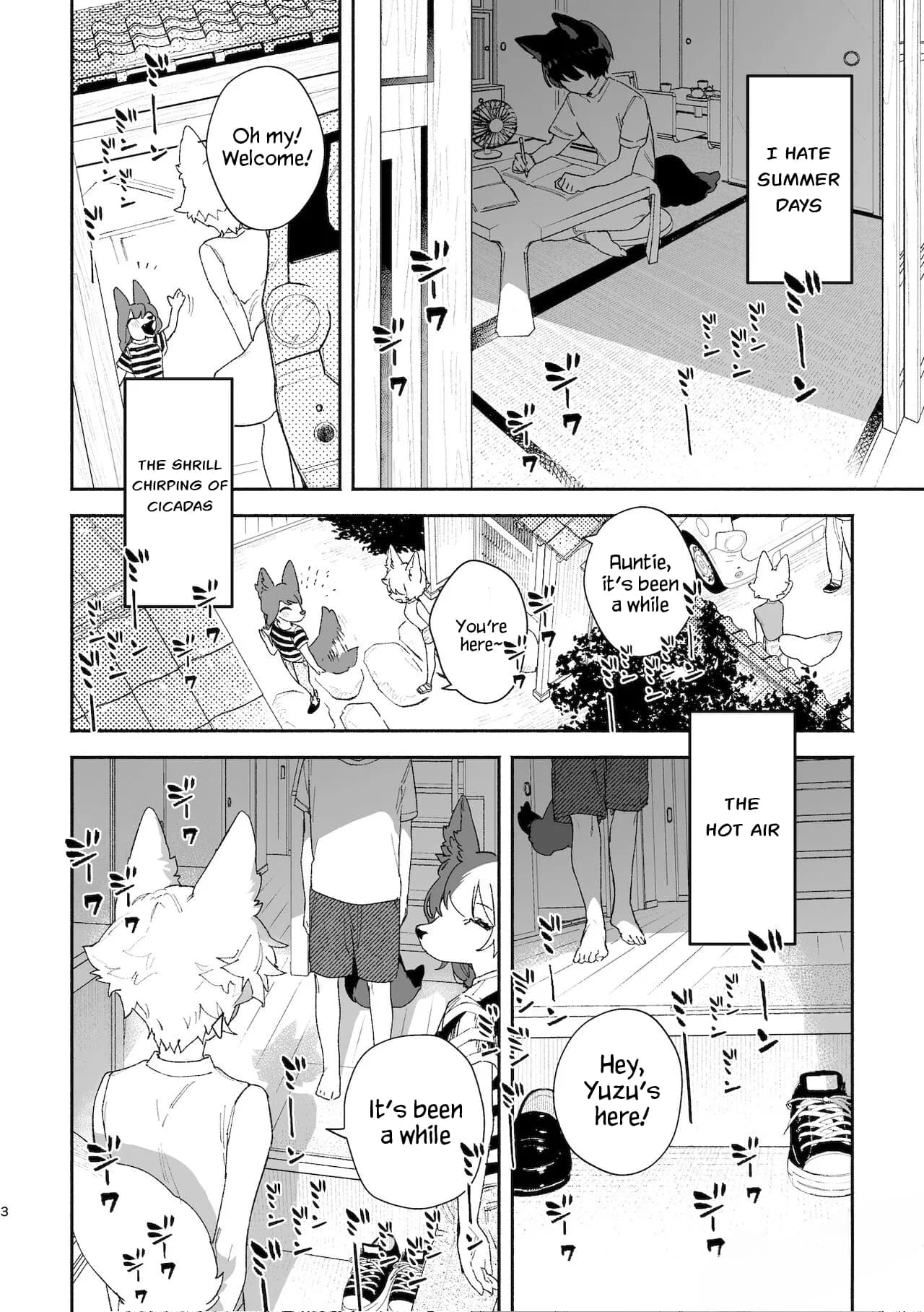 [usachanGet]Boys be Submissive. ~Coyote-chan x Kai Ken~ page 3