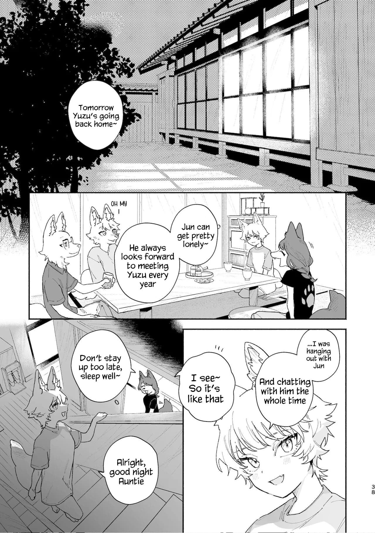 [usachanGet]Boys be Submissive. ~Coyote-chan x Kai Ken~ page 37
