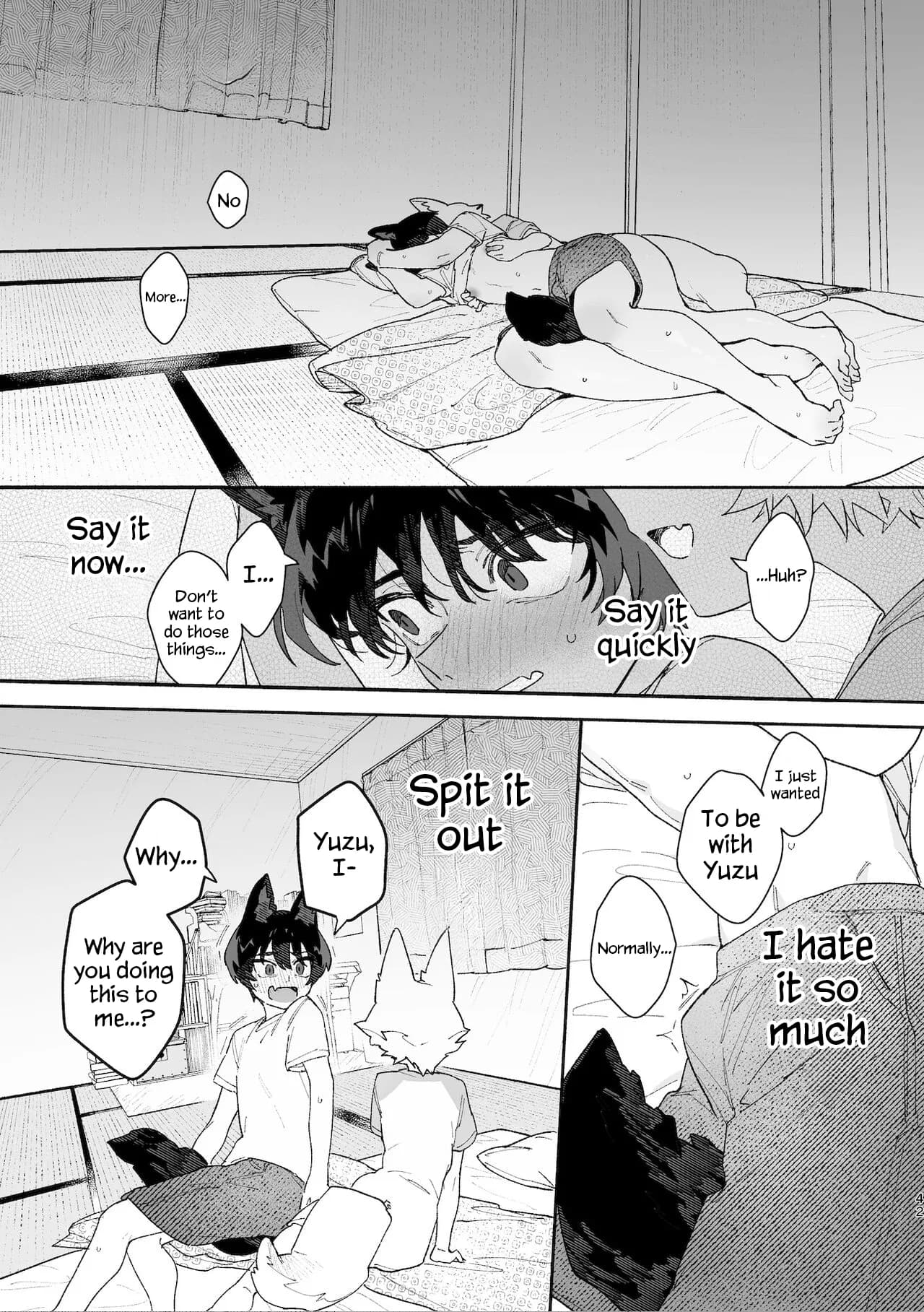 [usachanGet]Boys be Submissive. ~Coyote-chan x Kai Ken~ page 41