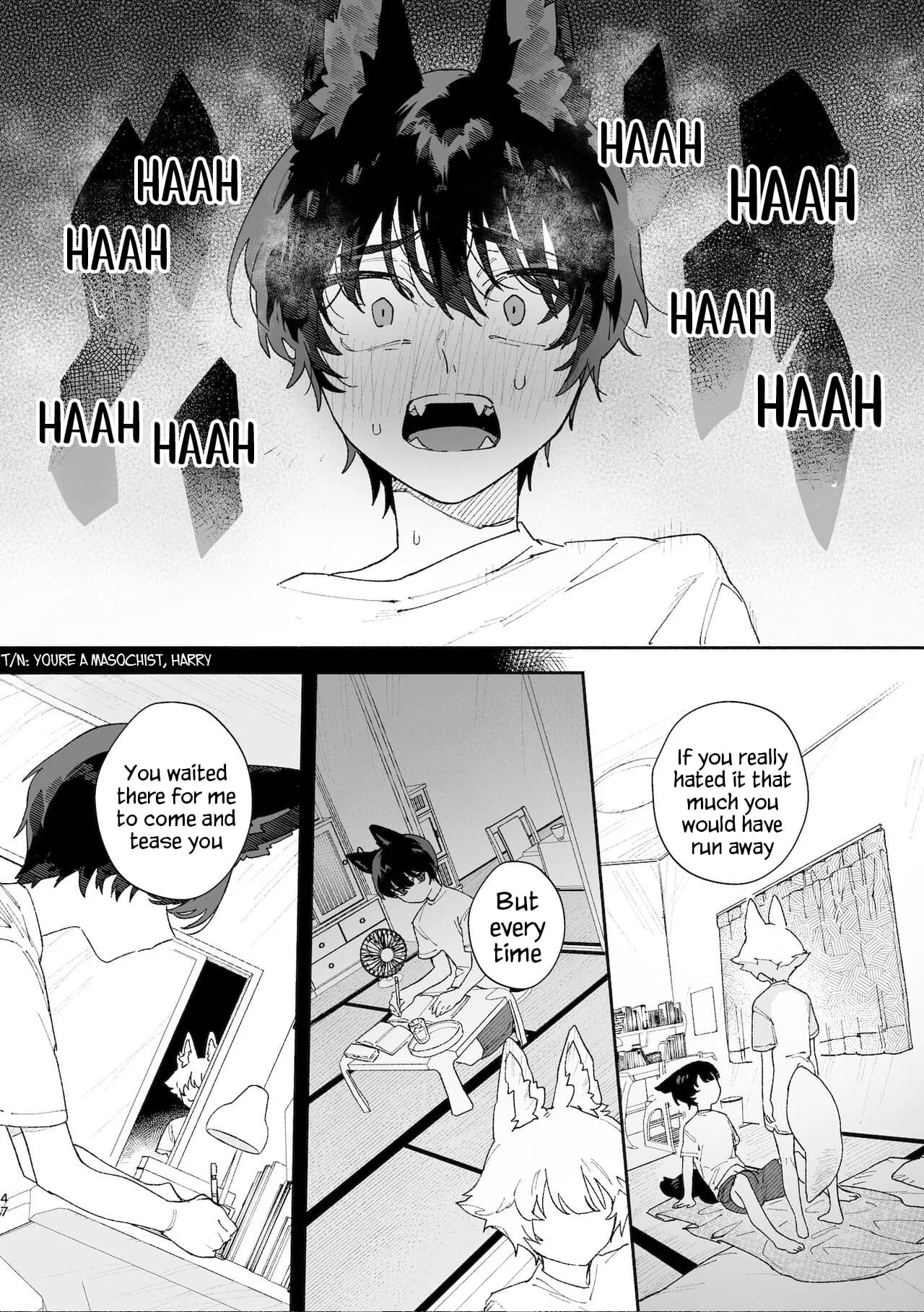 [usachanGet]Boys be Submissive. ~Coyote-chan x Kai Ken~ page 46