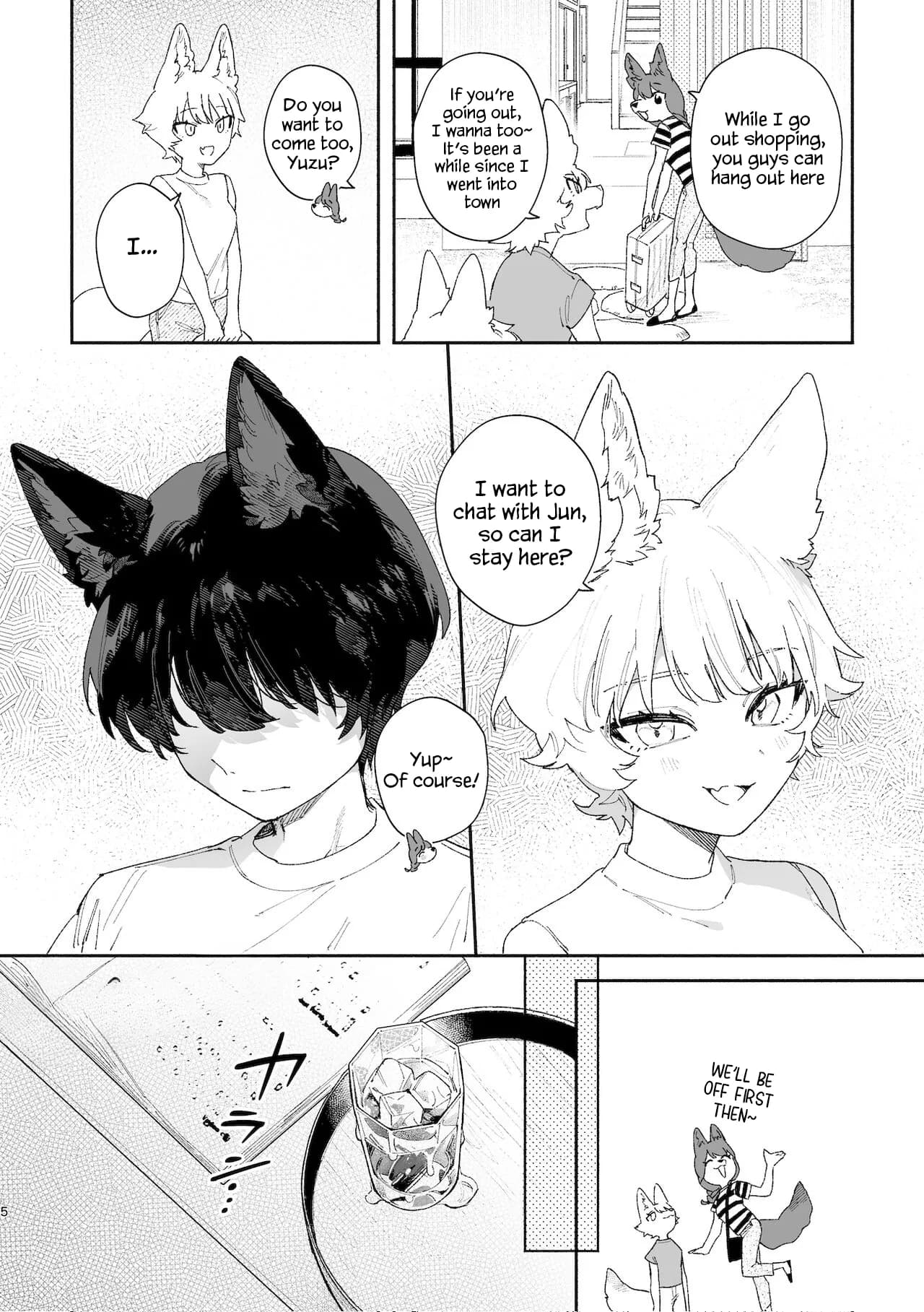 [usachanGet]Boys be Submissive. ~Coyote-chan x Kai Ken~ page 5