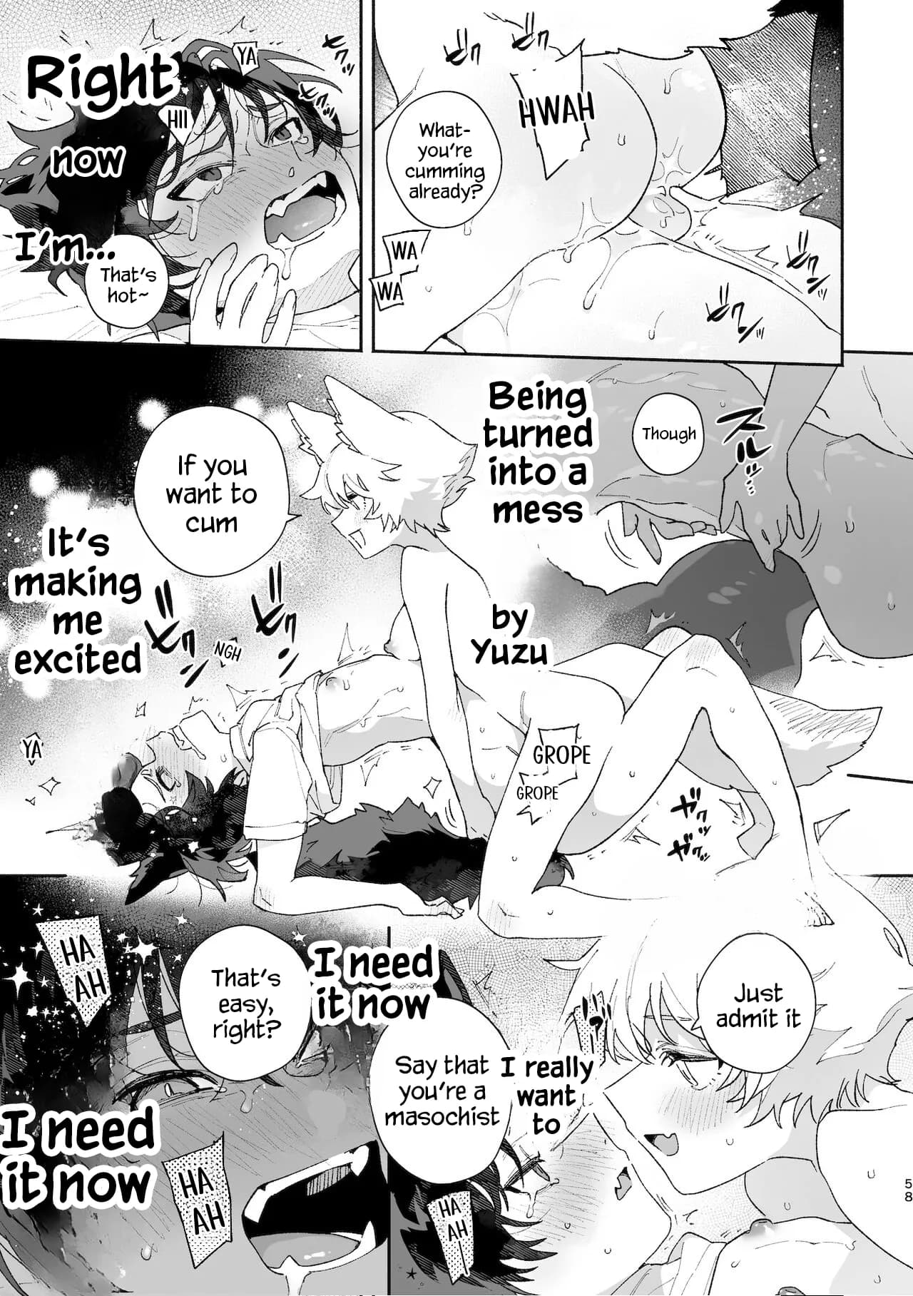 [usachanGet]Boys be Submissive. ~Coyote-chan x Kai Ken~ page 57