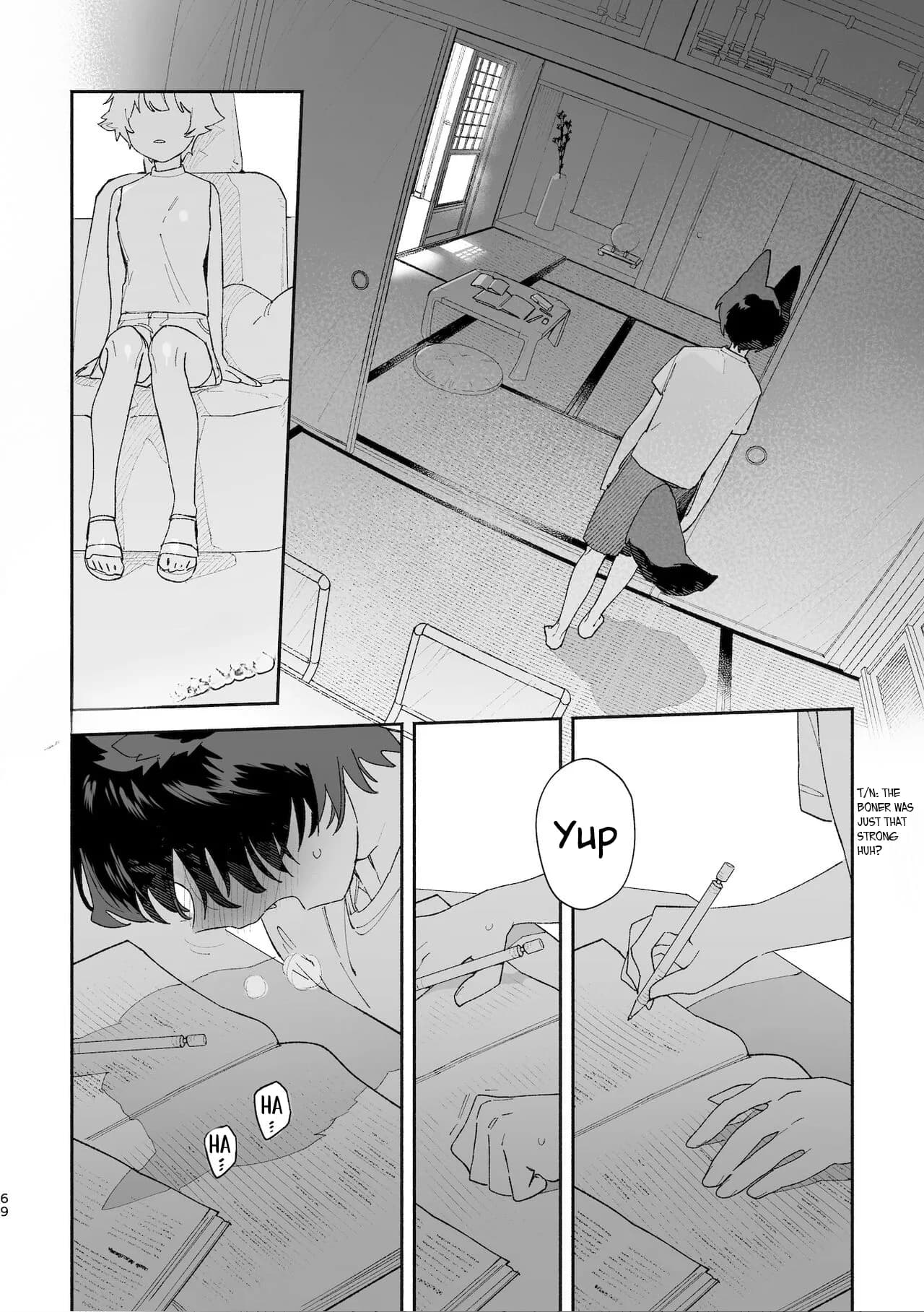 [usachanGet]Boys be Submissive. ~Coyote-chan x Kai Ken~ page 68