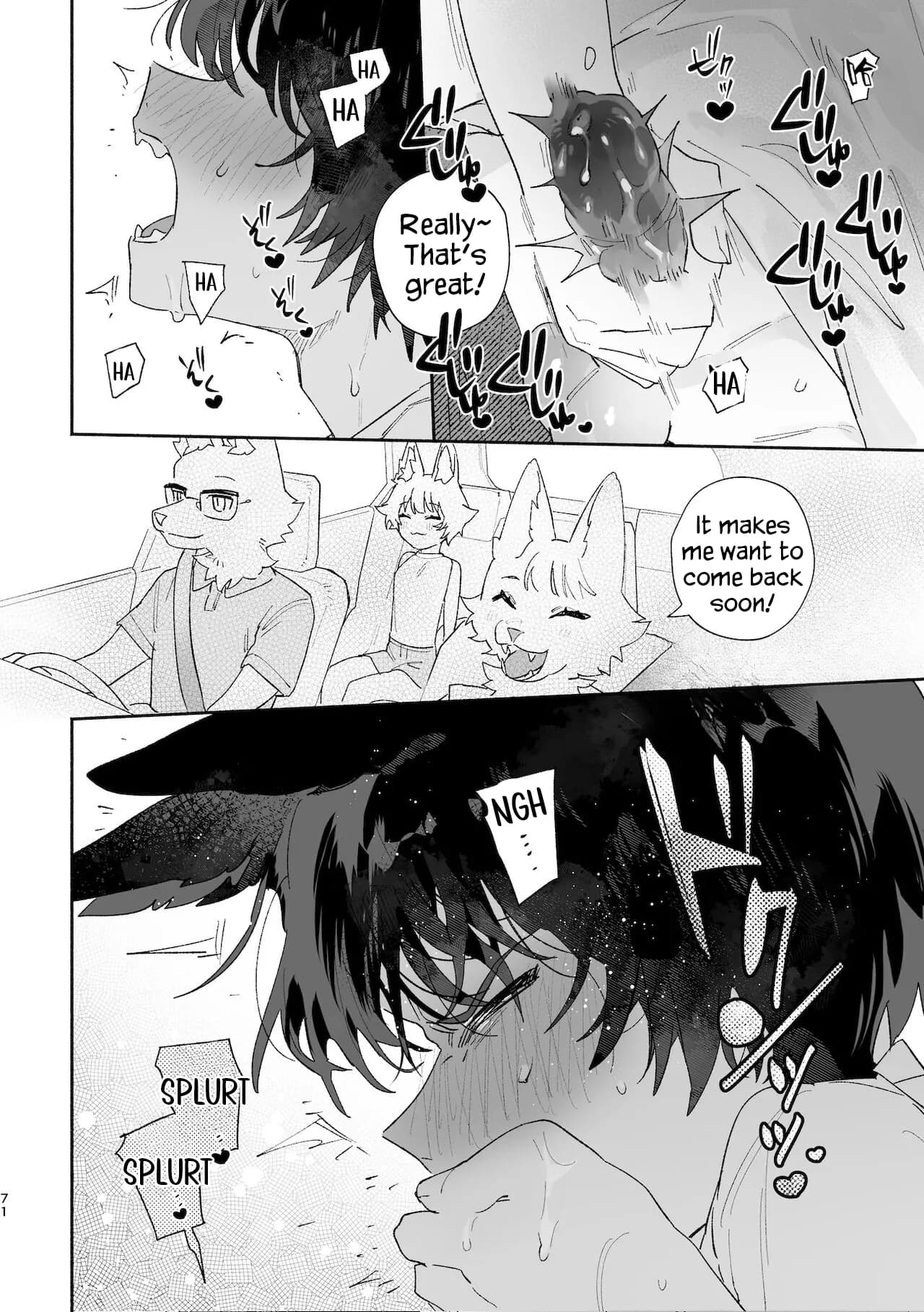 [usachanGet]Boys be Submissive. ~Coyote-chan x Kai Ken~ page 70