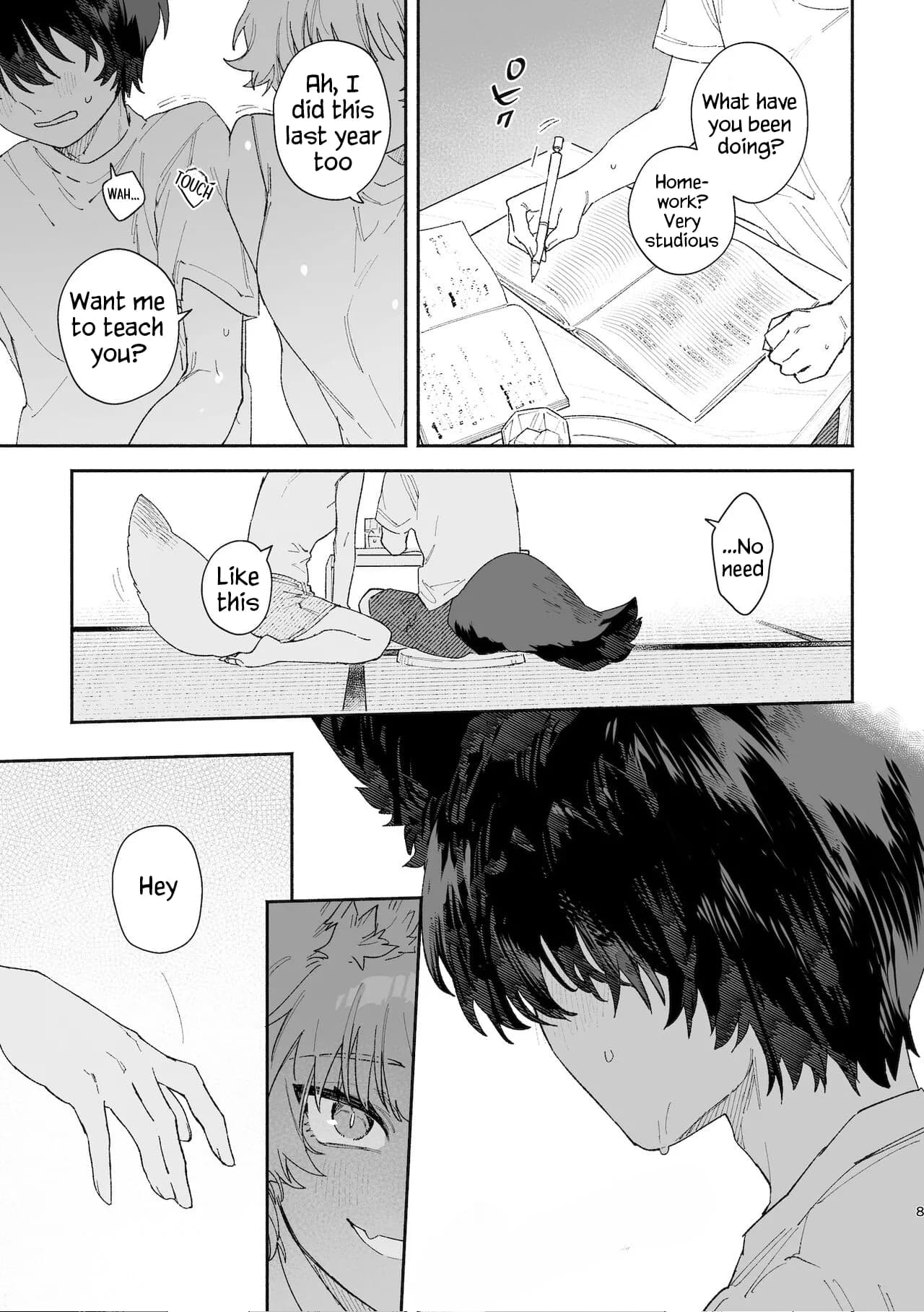 [usachanGet]Boys be Submissive. ~Coyote-chan x Kai Ken~ page 8