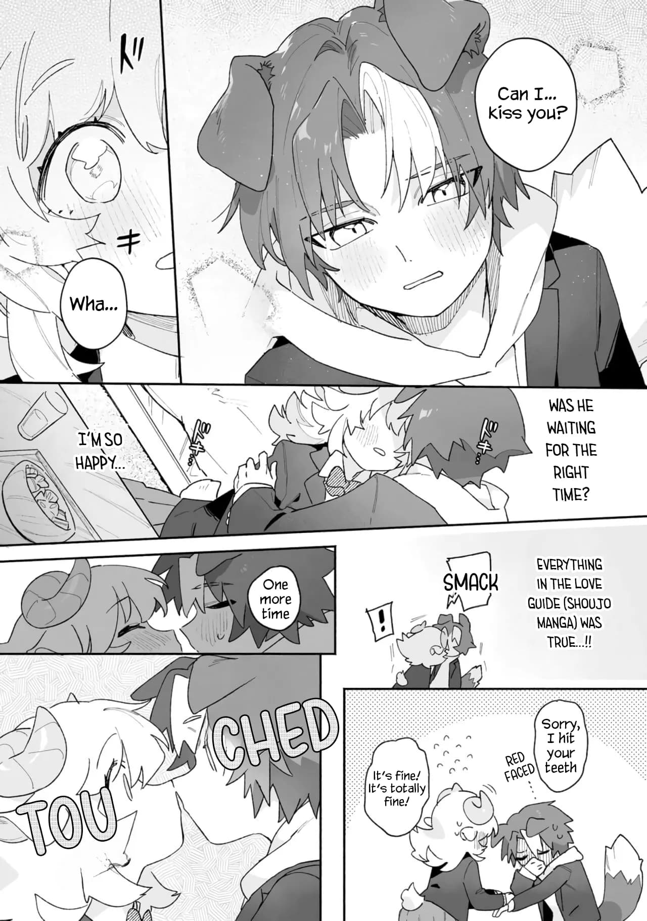 [usachanGET] Hitsuji-chan wa Shoujo Manga Mitai na Koi ga Shitai! | Sheep Wants Love like in a Shoujo Manga! (Itsukara Daku Gawa dato Omotte tano? ~ Kawaii Kare o Mechakucha ni Shitai! Onnazeme Anthology) [English] [Lunaslurp] page 9