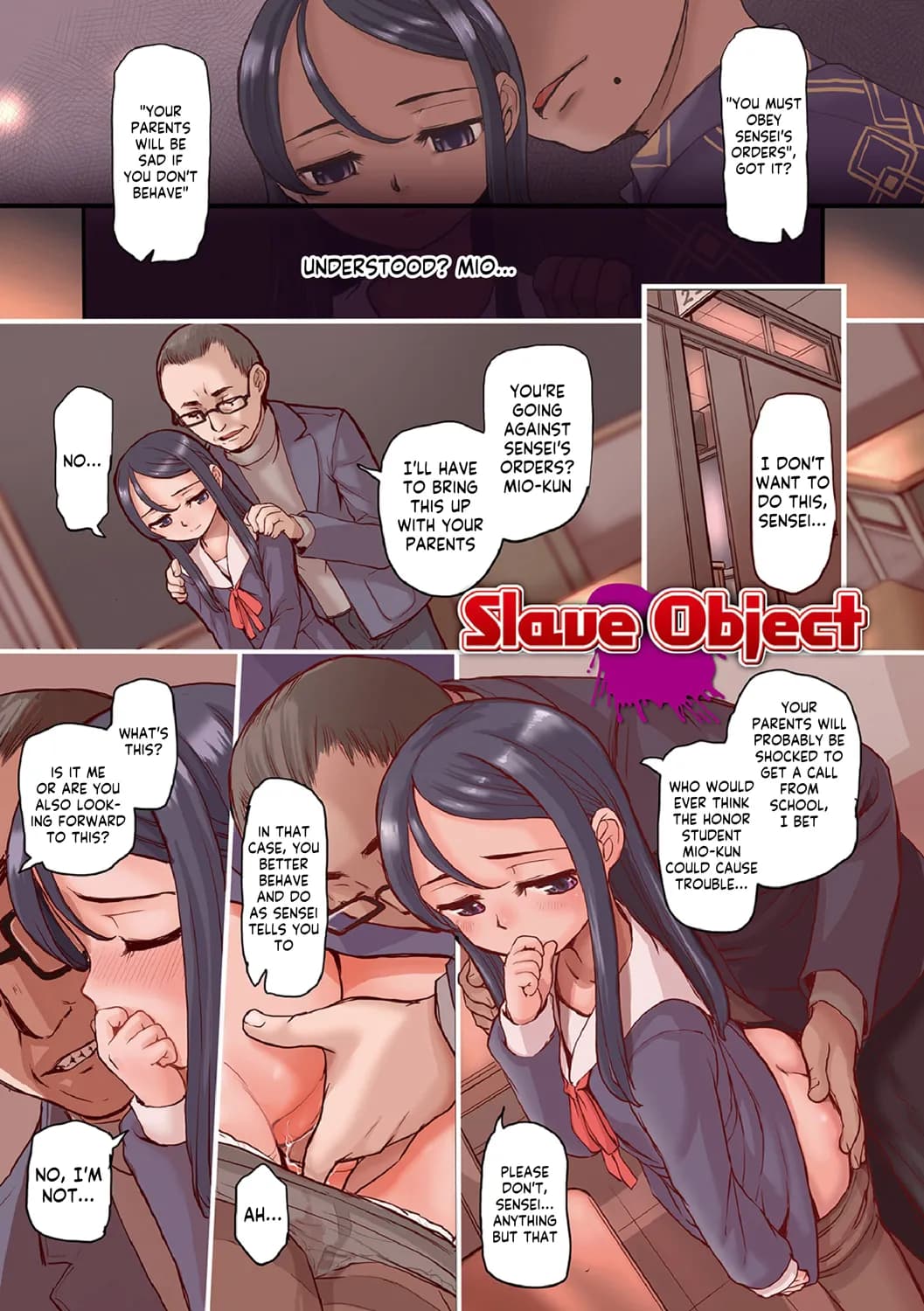 [OKINA] Slave Object (Yoru no Kaeru Oto) [English] [Kappasa] [Decensored] [Digital] page 1