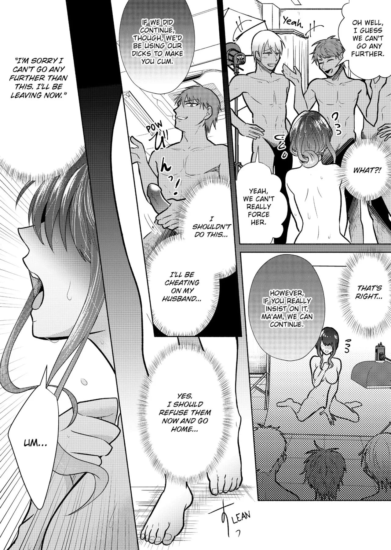 [Ika Hotaru] Sexless no Hitozuma ga YariCir Danshi-tachi ni Damasarete... Taninbou de Gachi Iki Satsueikai 1-3 | My Sexless Wife Gets Tricked by College Boys… Cum Filming Session Featuring Stranger's Dick Ensues! 1-3 [English] [Decensored] page 20