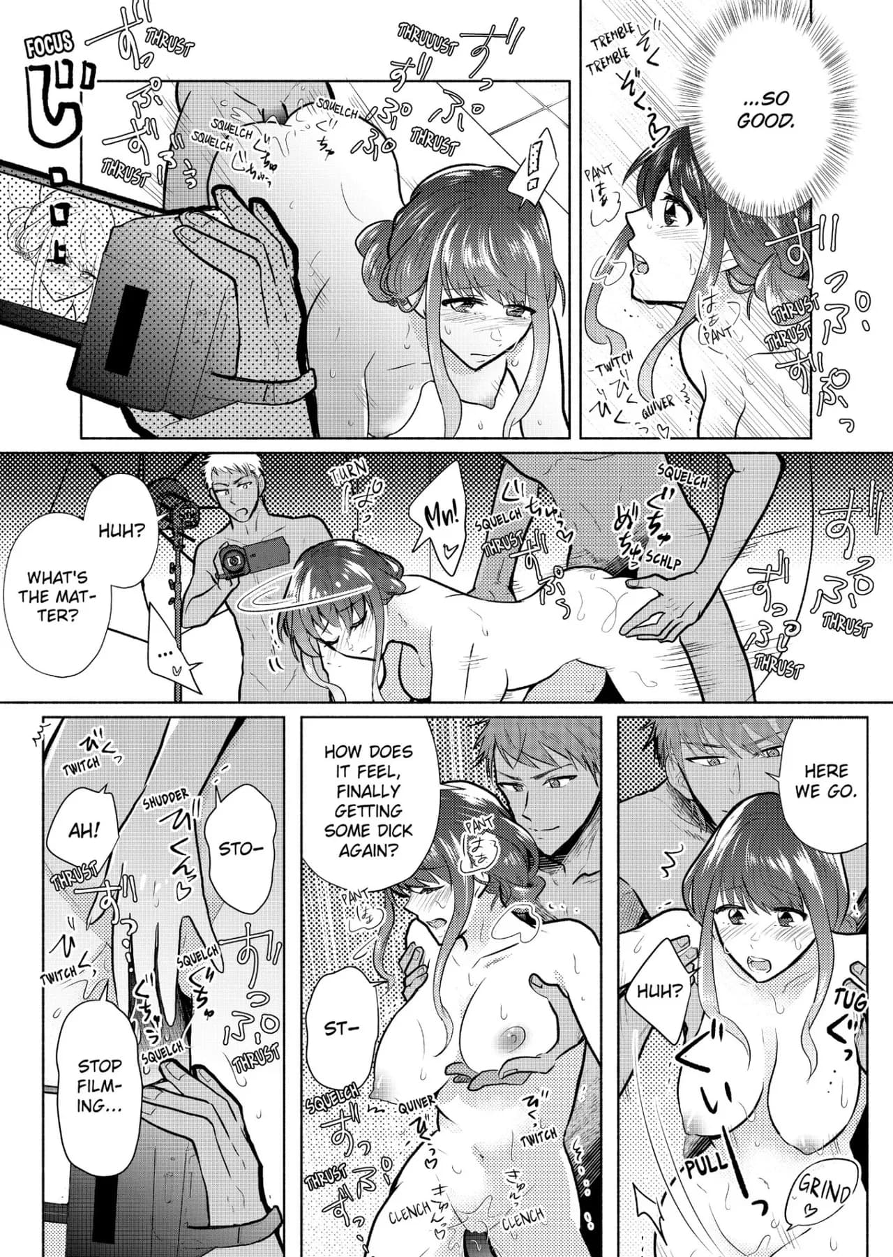 [Ika Hotaru] Sexless no Hitozuma ga YariCir Danshi-tachi ni Damasarete... Taninbou de Gachi Iki Satsueikai 1-3 | My Sexless Wife Gets Tricked by College Boys… Cum Filming Session Featuring Stranger's Dick Ensues! 1-3 [English] [Decensored] page 24