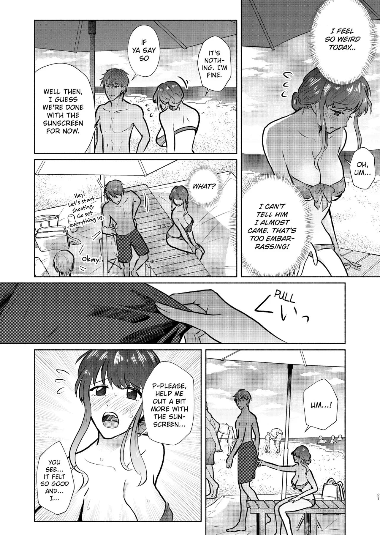 [Ika Hotaru] Sexless no Hitozuma ga YariCir Danshi-tachi ni Damasarete... Taninbou de Gachi Iki Satsueikai 1-3 | My Sexless Wife Gets Tricked by College Boys… Cum Filming Session Featuring Stranger's Dick Ensues! 1-3 [English] [Decensored] page 50