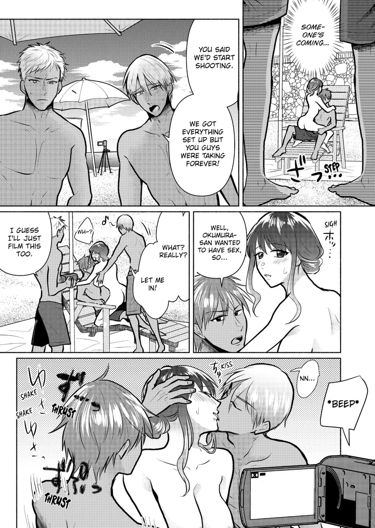 [Ika Hotaru] Sexless no Hitozuma ga YariCir Danshi-tachi ni Damasarete... Taninbou de Gachi Iki Satsueikai 1-3 | My Sexless Wife Gets Tricked by College Boys… Cum Filming Session Featuring Stranger's Dick Ensues! 1-3 [English] [Decensored] page 63