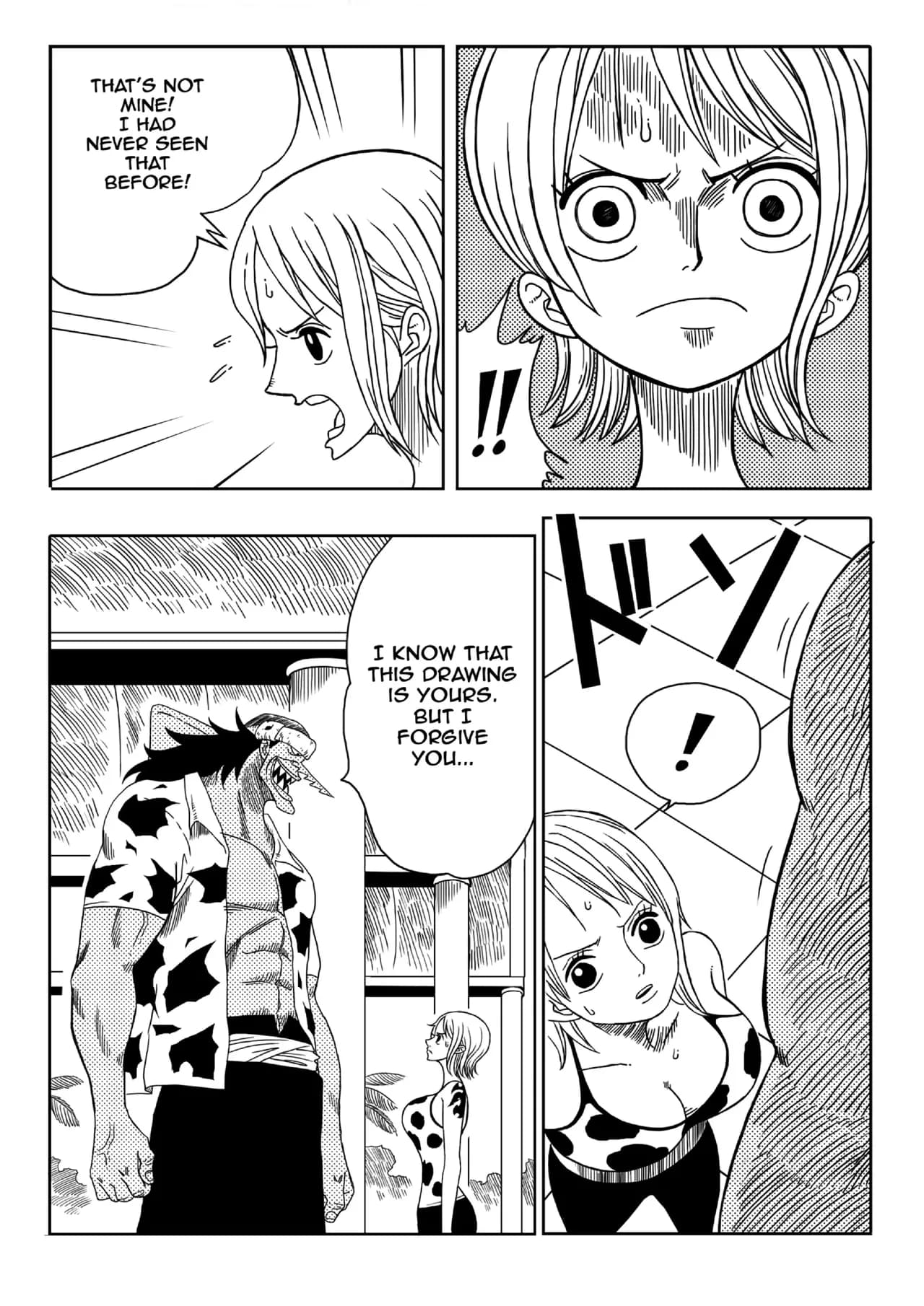 [Yamamotodoujinshi] Nami vs Arlong [English] Uncensored page 5