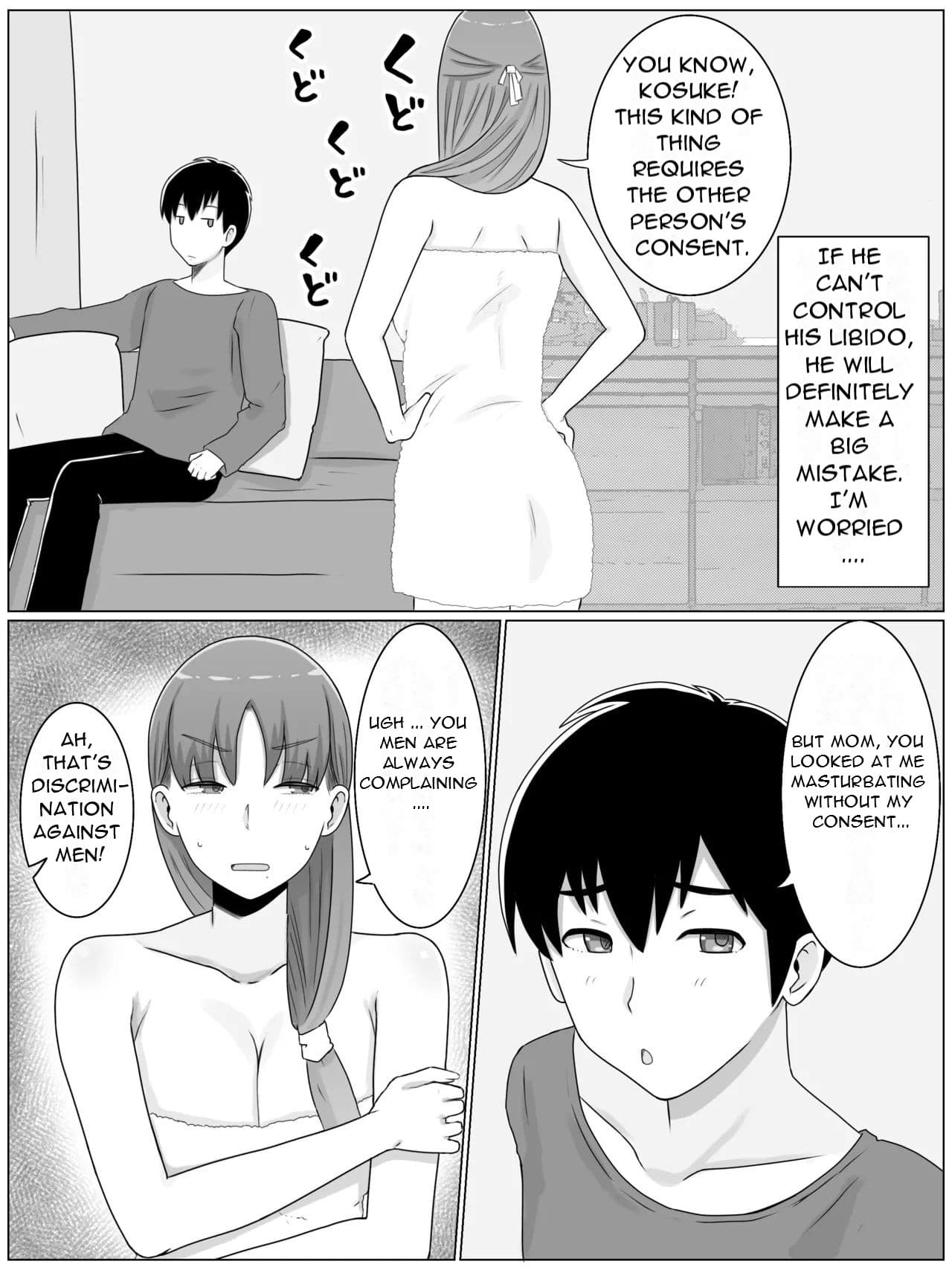 [Saimonke] Kaa-san to Shitai Koto ~ Zetsurin Musuko to no Seikatsu Kaisou Hen - What I want to do with My Mother ~ Sex Life with My Son Who Has... [English] [Uncensored][DarklordMTLs] page 21