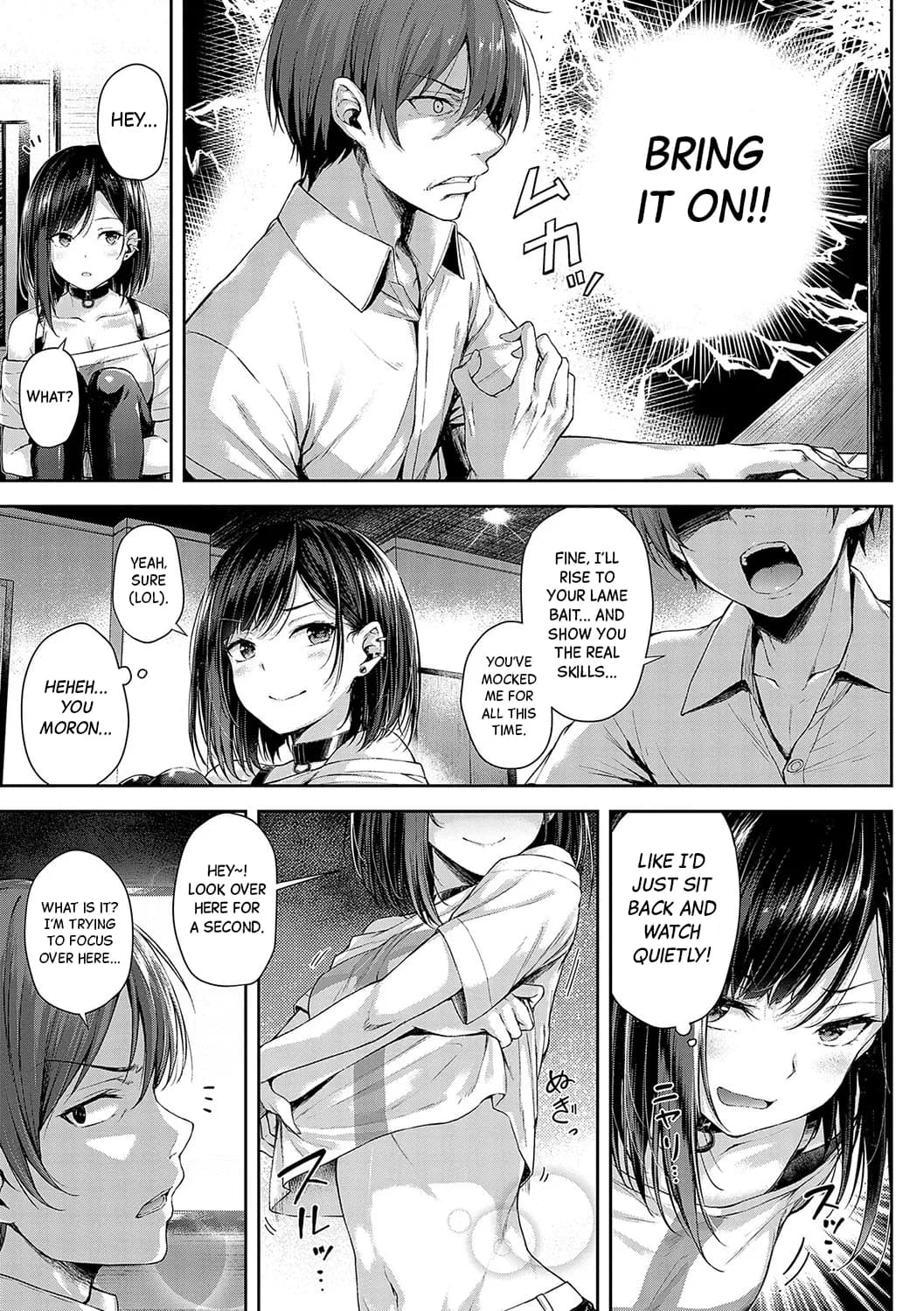 [Napo] Koi no Gunfight | Love's Gunfight Ch.1 [English] [Black Grimoires] [Decensored] [Digital] page 10
