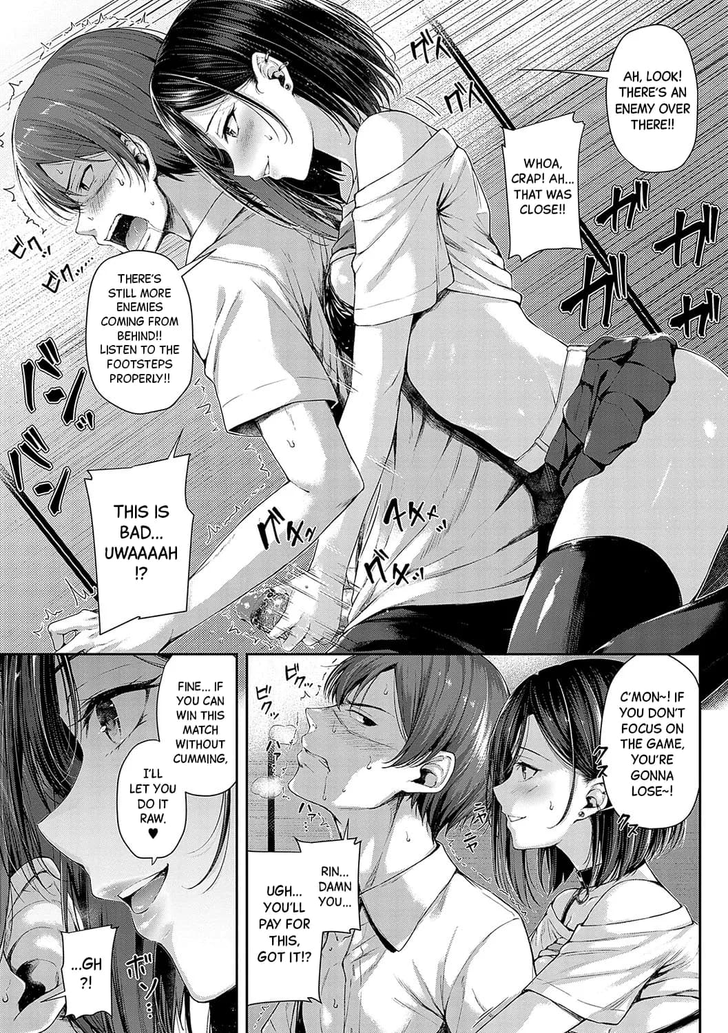 [Napo] Koi no Gunfight | Love's Gunfight Ch.1 [English] [Black Grimoires] [Decensored] [Digital] page 14