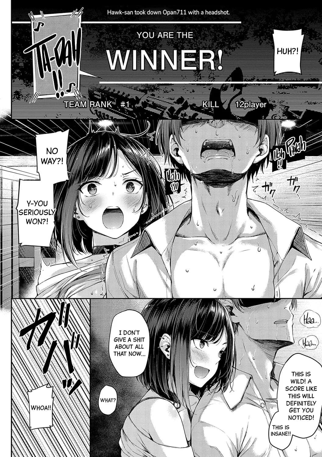 [Napo] Koi no Gunfight | Love's Gunfight Ch.1 [English] [Black Grimoires] [Decensored] [Digital] page 19