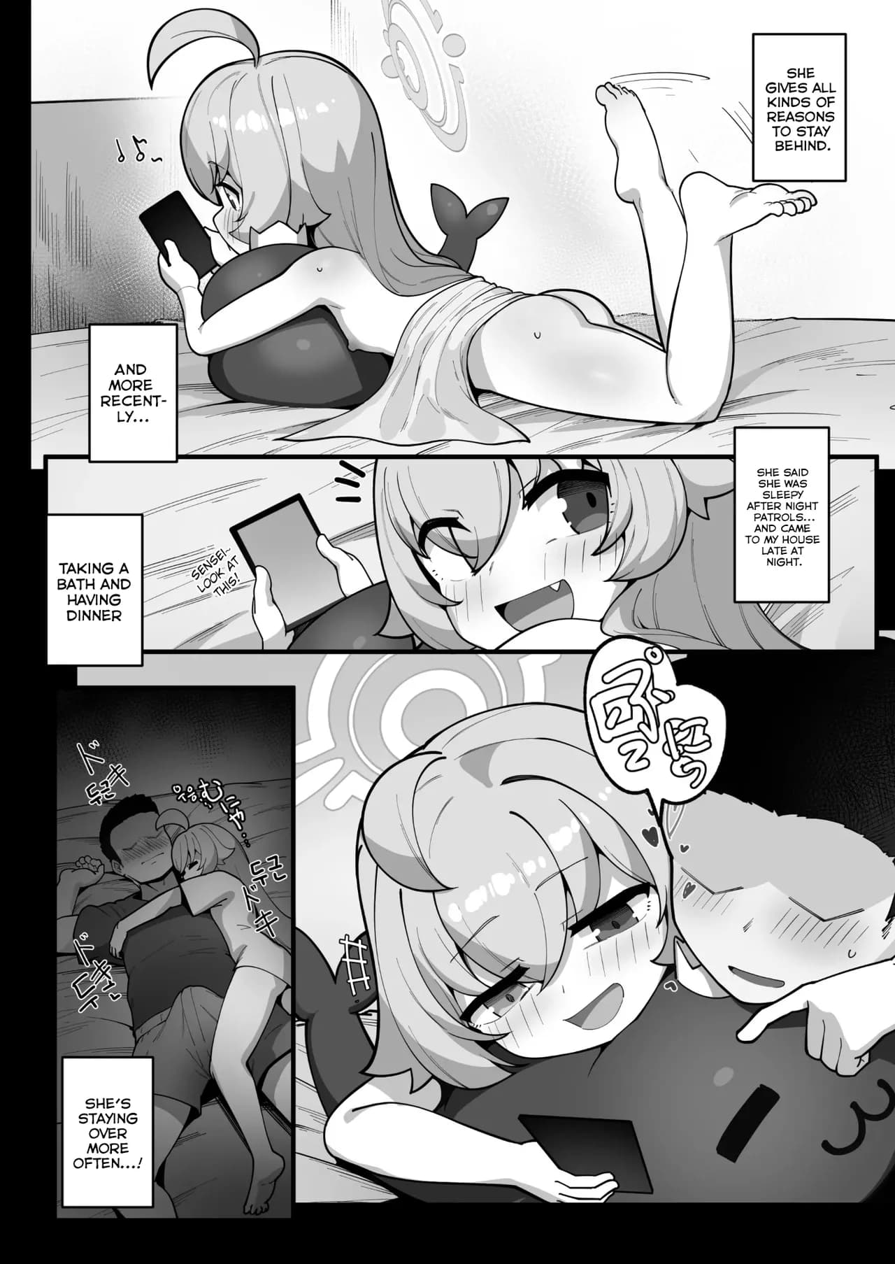 [Leonat Koubou (Leonat)] Kujira wa Chiisana Shiawase o Yumemiru | Whales Dream of a Little Happiness (Blue Archive) [English] [Tomoshibi] [Decensored] [Digital] page 17