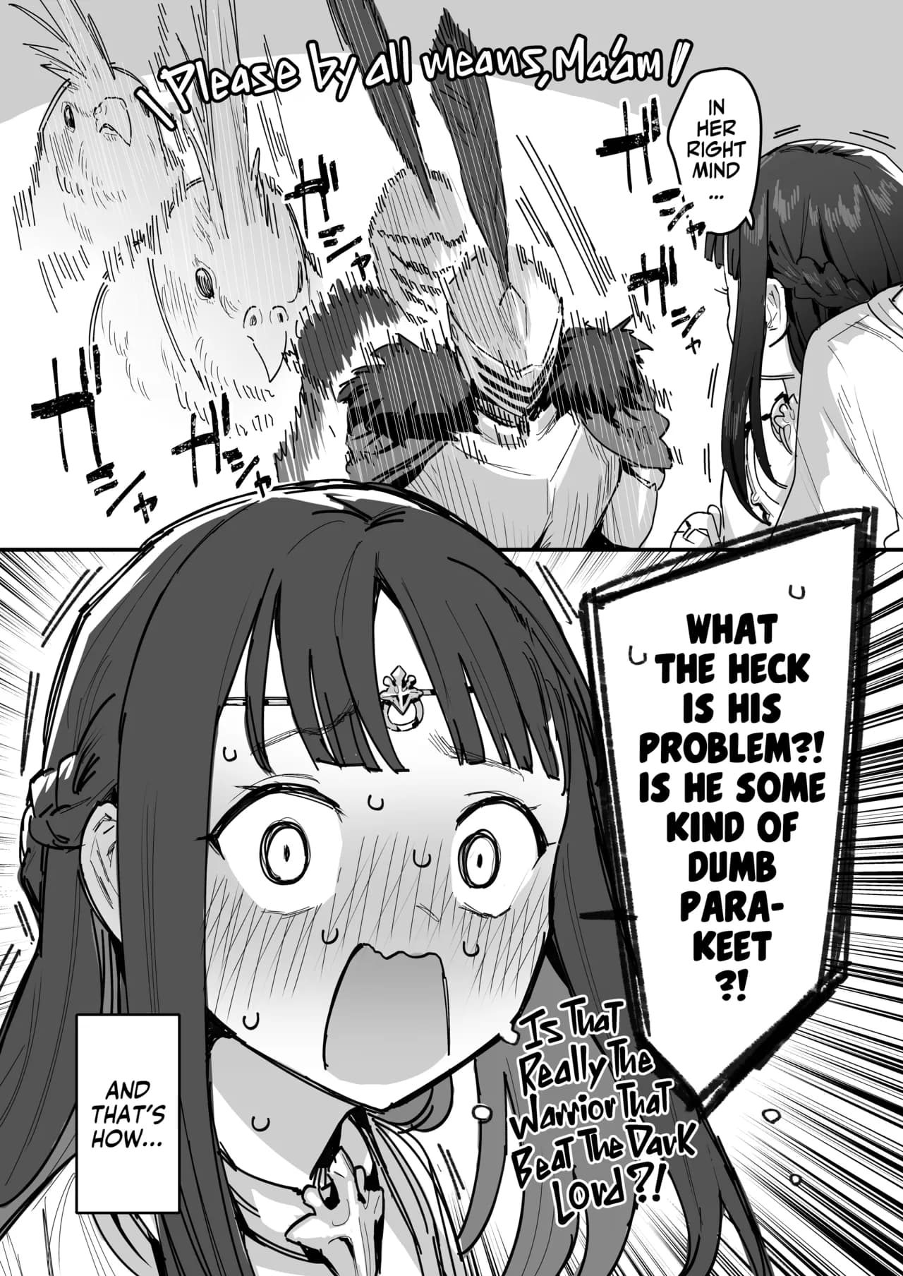[ie Kenkyuushitsu (ie)] Yuusha to Hime to Okaa-sama!? | Princess & Queen Double Whopper?! + Omake [English] [Team Rabu2] page 10