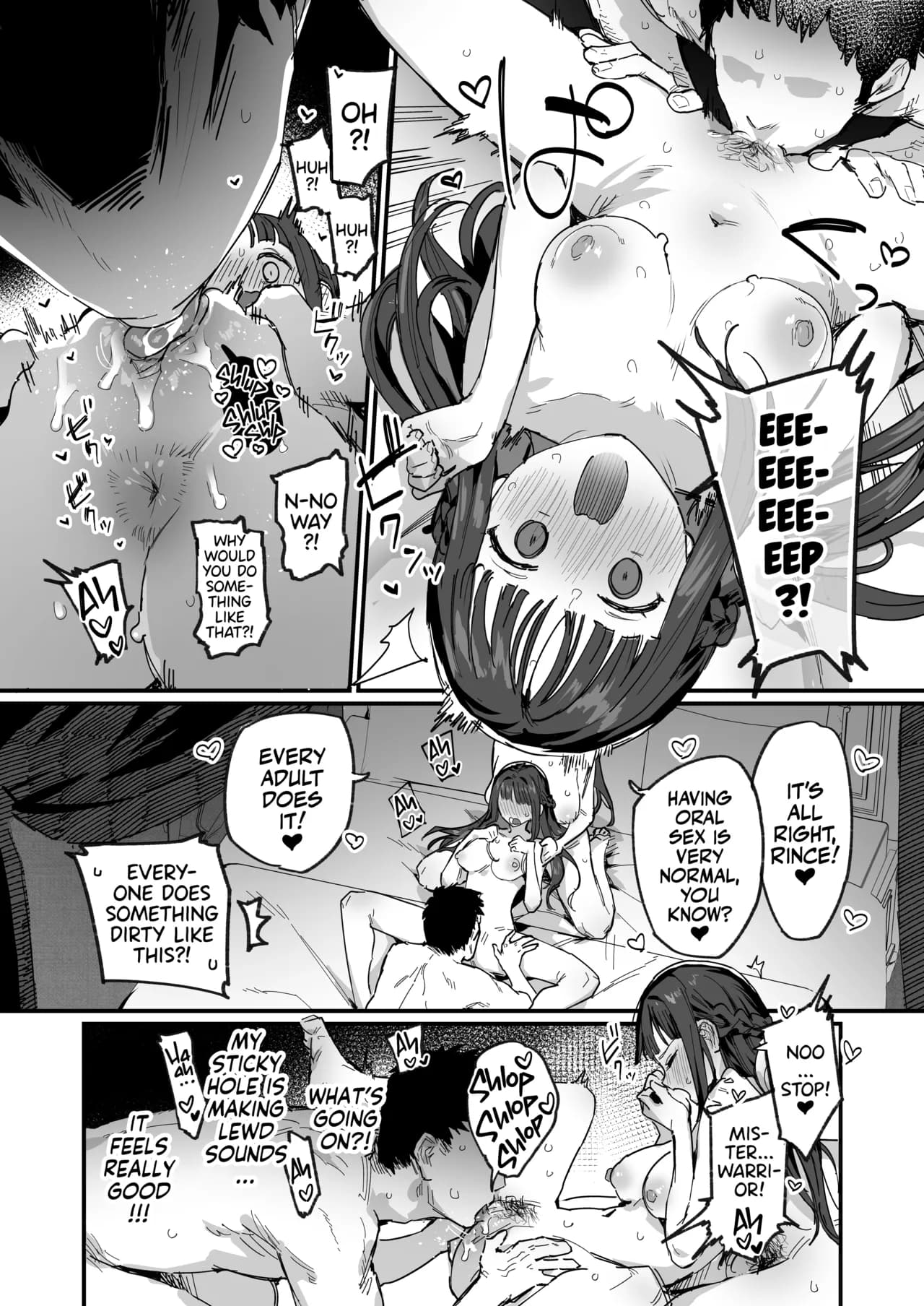 [ie Kenkyuushitsu (ie)] Yuusha to Hime to Okaa-sama!? | Princess & Queen Double Whopper?! + Omake [English] [Team Rabu2] page 12