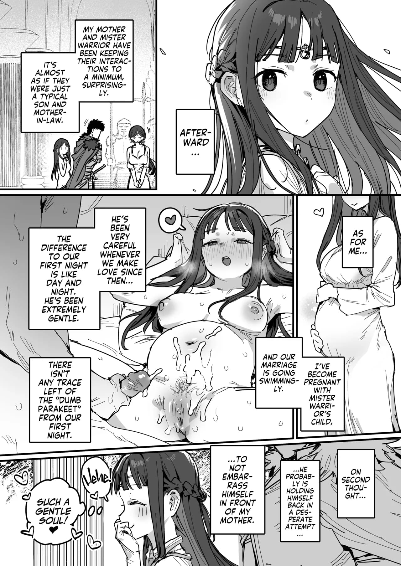 [ie Kenkyuushitsu (ie)] Yuusha to Hime to Okaa-sama!? | Princess & Queen Double Whopper?! + Omake [English] [Team Rabu2] page 35