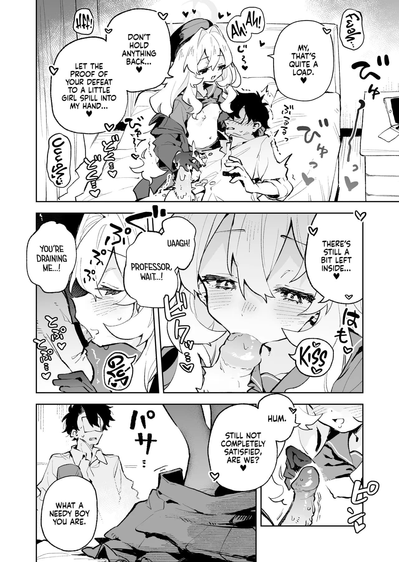[Rimu Chanchi (Uni Cream Korokke)] Niyaniya Kyouju no Ama Zeme Gotoki ni Makenai ga!? | I Won't Be Defeated by Professor Niyaniya's Tantalizing Temptations! (Blue Archive) [English] [Xzosk] [Decensored] [Digital] page 27