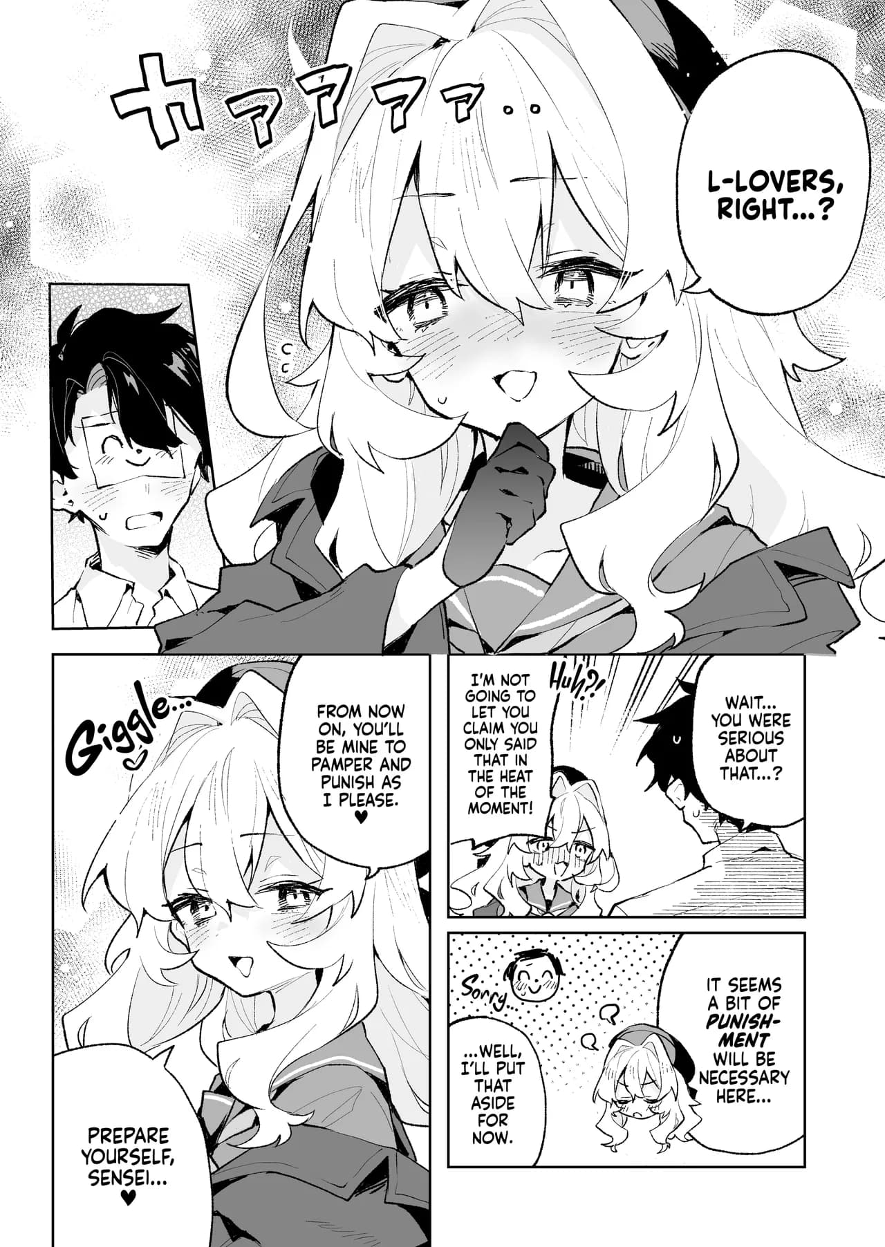 [Rimu Chanchi (Uni Cream Korokke)] Niyaniya Kyouju no Ama Zeme Gotoki ni Makenai ga!? | I Won't Be Defeated by Professor Niyaniya's Tantalizing Temptations! (Blue Archive) [English] [Xzosk] [Decensored] [Digital] page 37