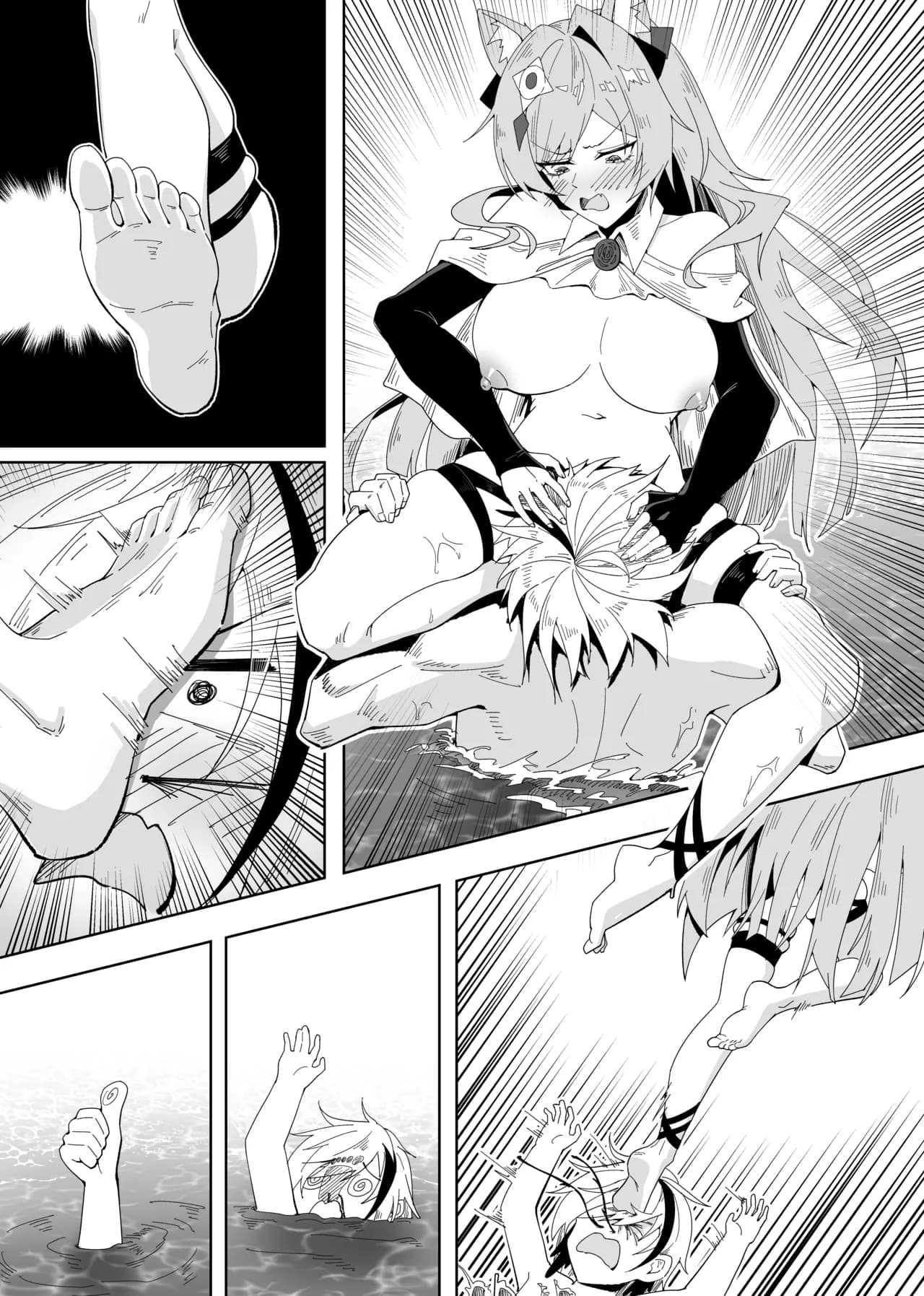 KnightFault（ダスク）·鸿雪大战小杜林（明日方舟同人H·LC整合汉化组获权代发） page 34