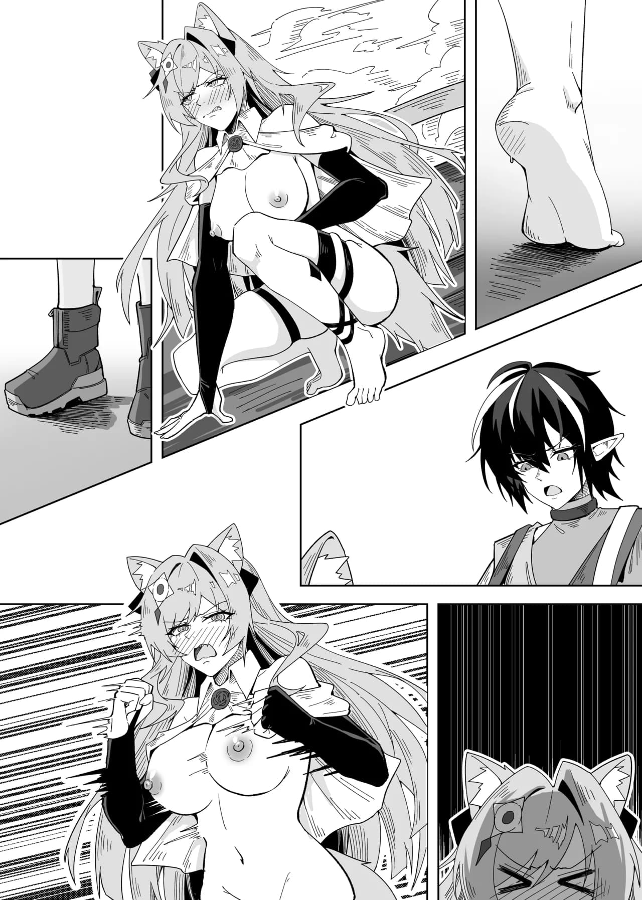 KnightFault（ダスク）·鸿雪大战小杜林（明日方舟同人H·LC整合汉化组获权代发） page 35