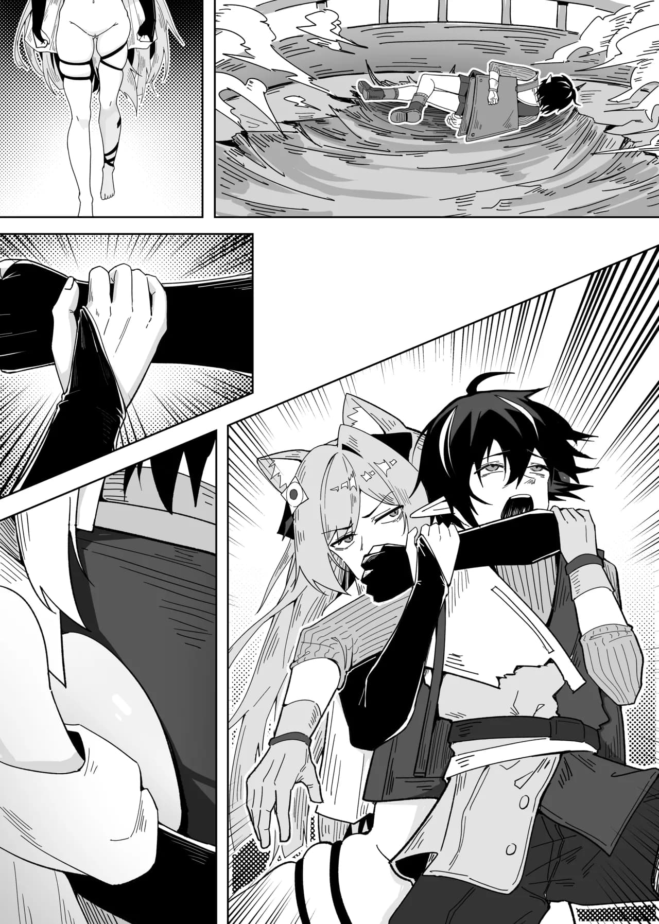 KnightFault（ダスク）·鸿雪大战小杜林（明日方舟同人H·LC整合汉化组获权代发） page 40