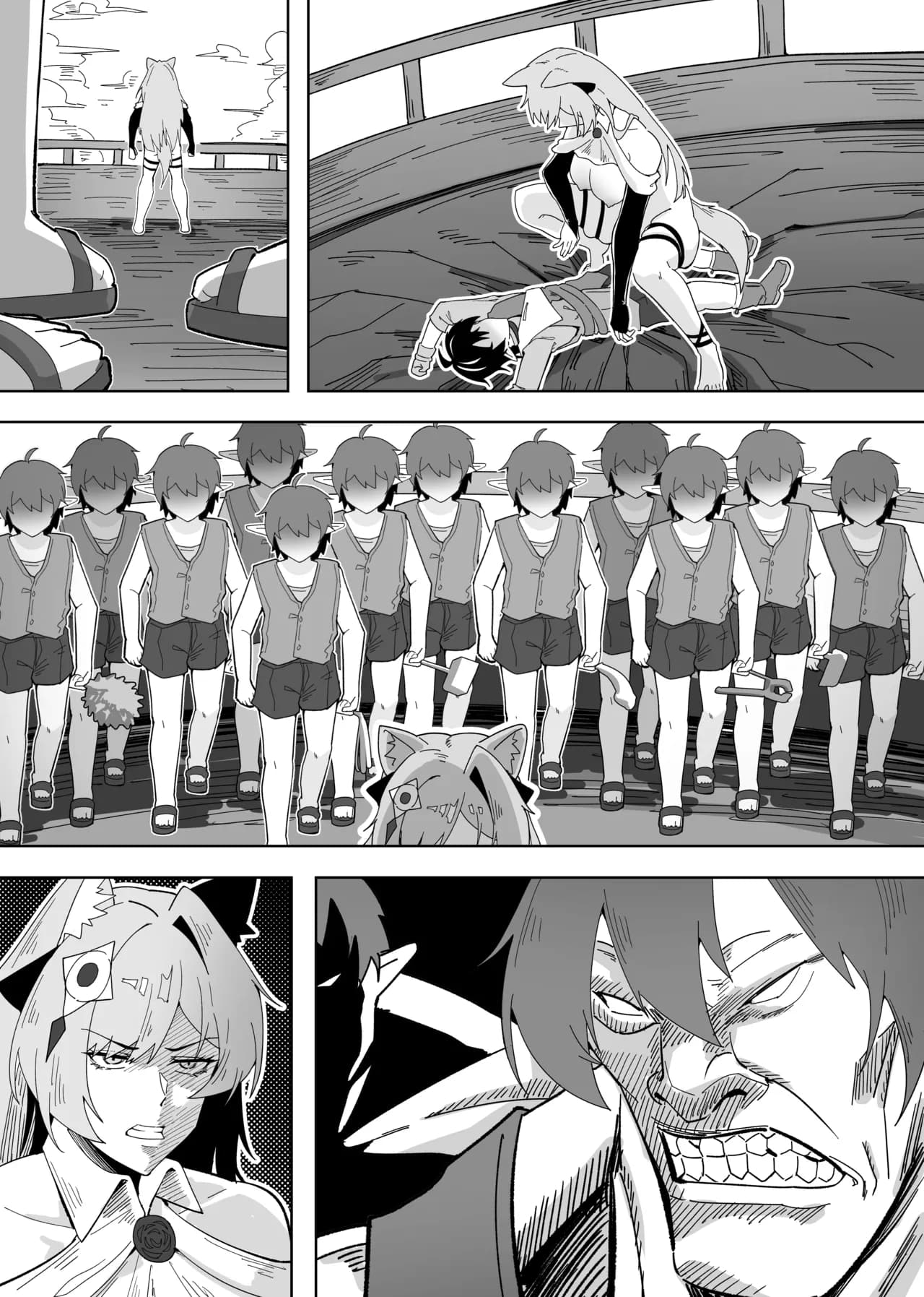 KnightFault（ダスク）·鸿雪大战小杜林（明日方舟同人H·LC整合汉化组获权代发） page 48