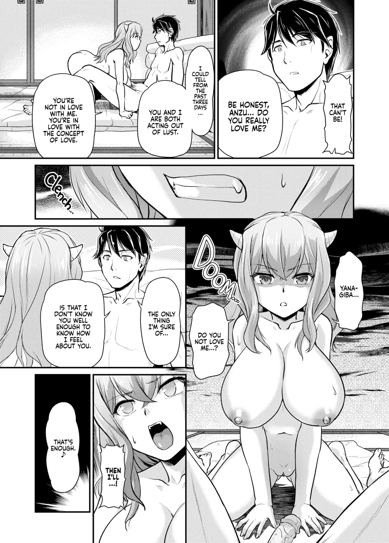 [Urase Shioji] Oni Harame: Impregnate ALL the Oni! [English] {Full Moon} [Decensored] [Digital] page 130