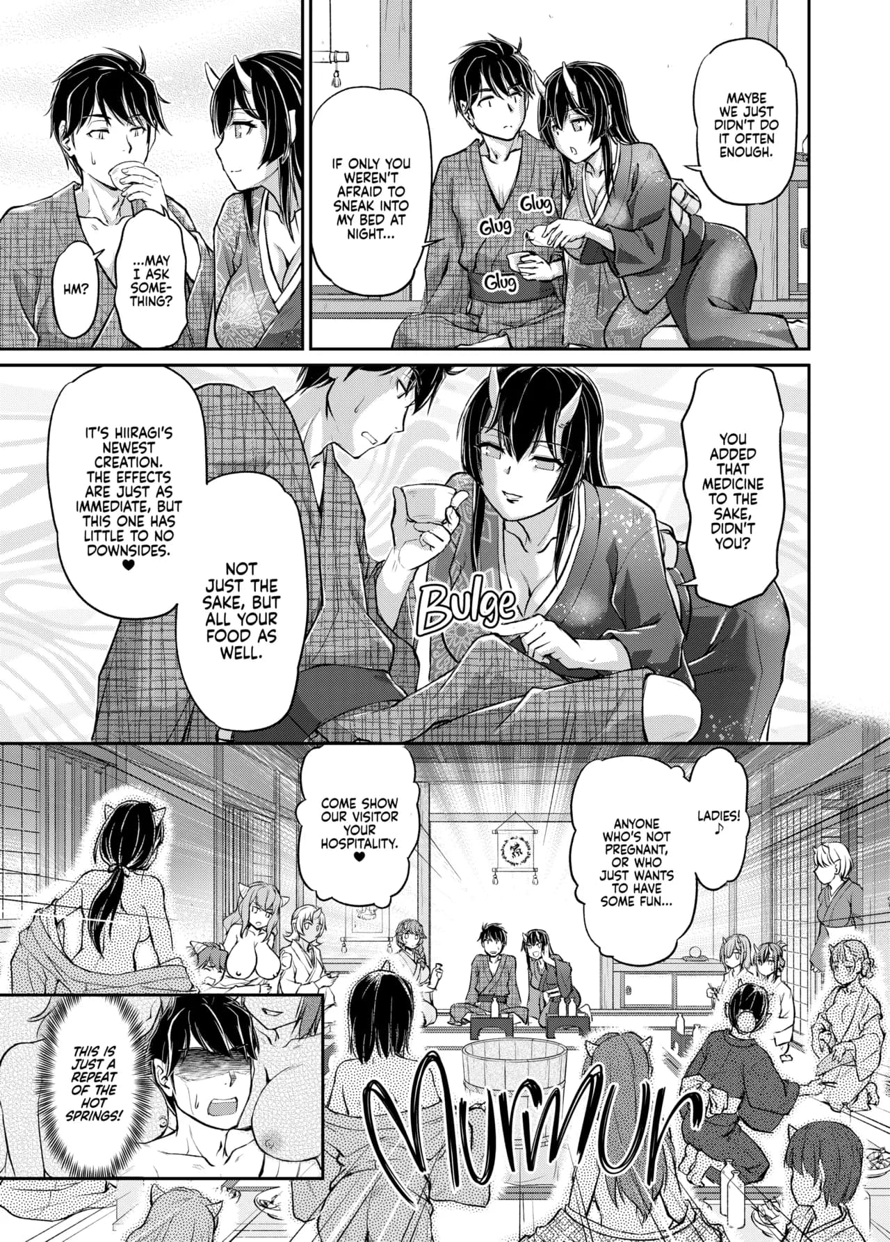 [Urase Shioji] Oni Harame: Impregnate ALL the Oni! [English] {Full Moon} [Decensored] [Digital] page 164
